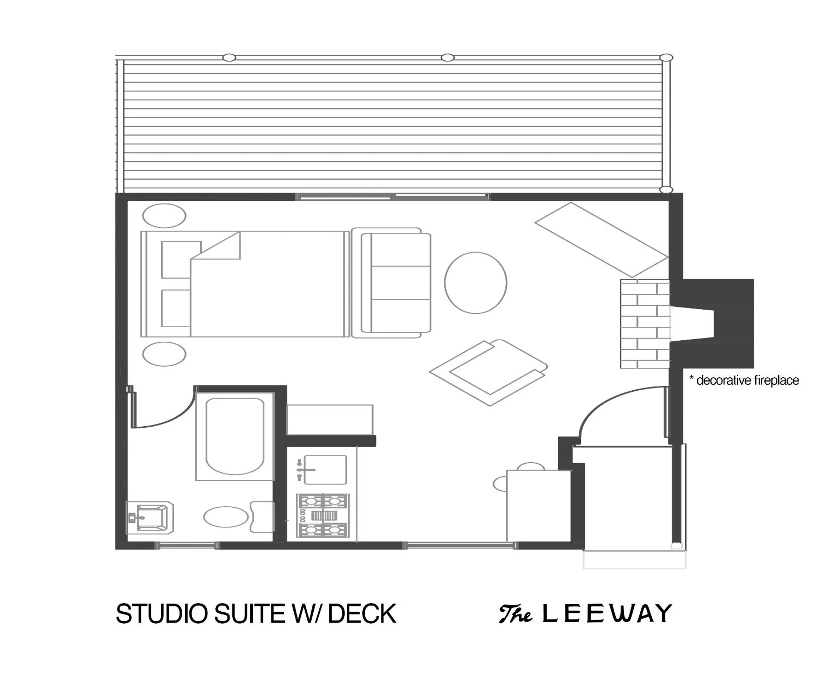 Floor plan in The Leeway