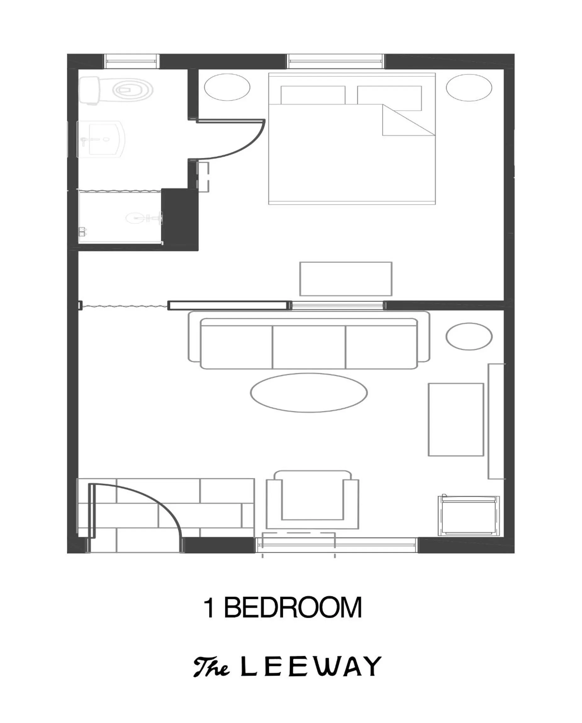 Floor plan in The Leeway