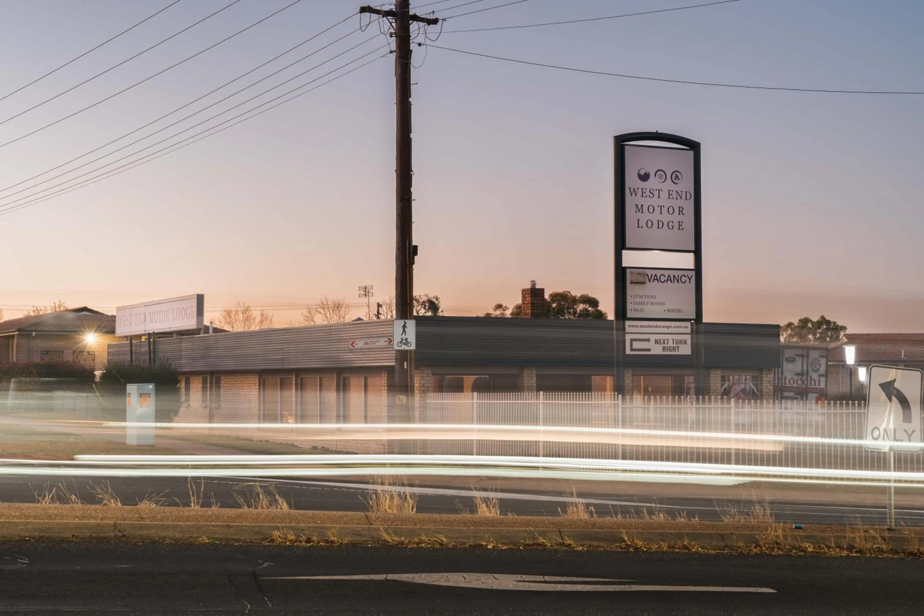 Property building in West End Motor Lodge