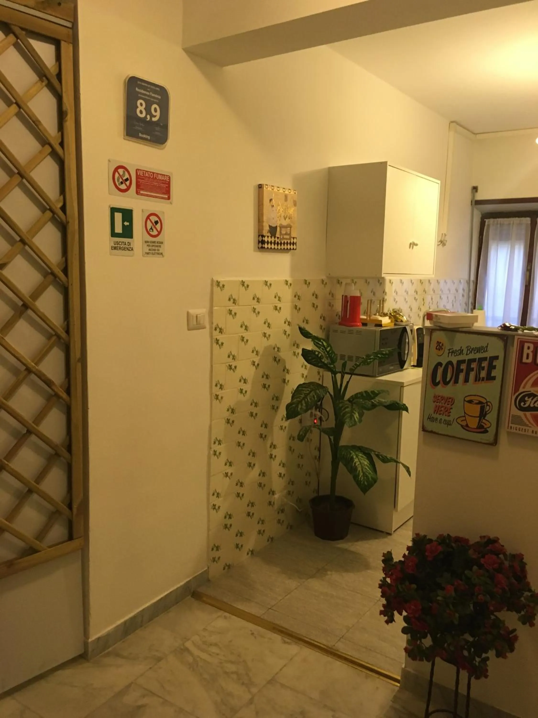 Restaurant/places to eat in Residenza Flaminia