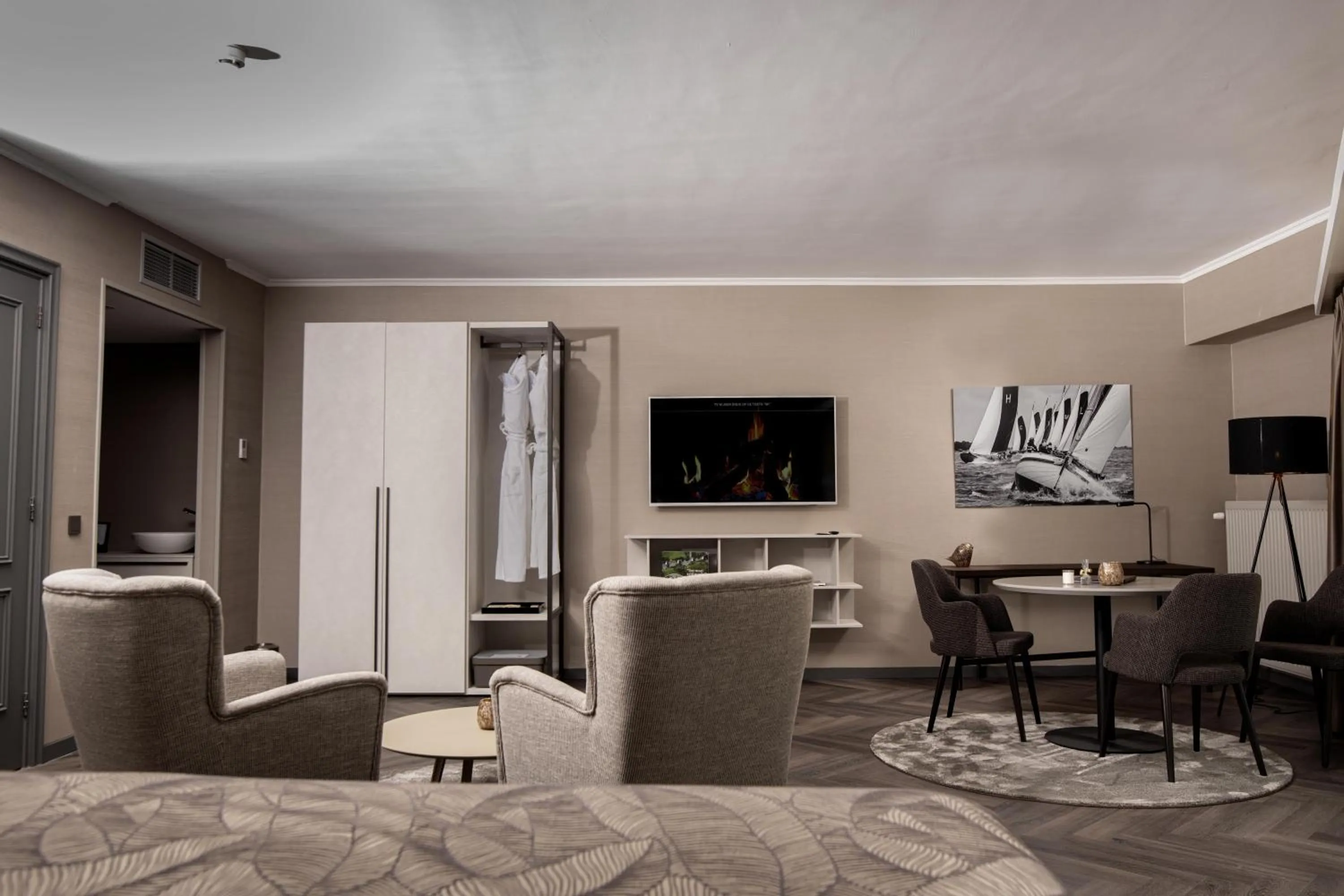 Seating area in Landgoed Lauswolt