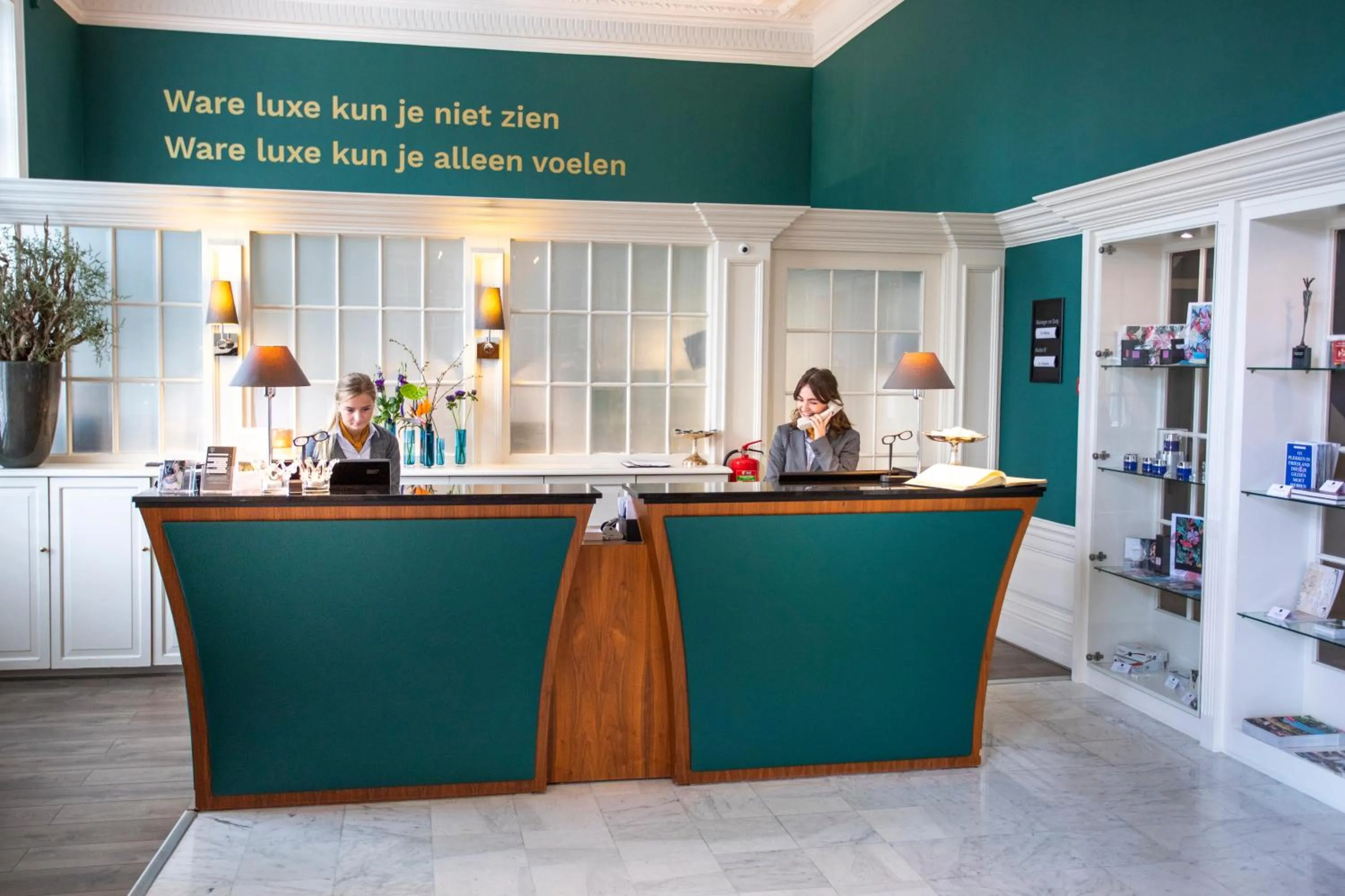 Lobby or reception in Landgoed Lauswolt