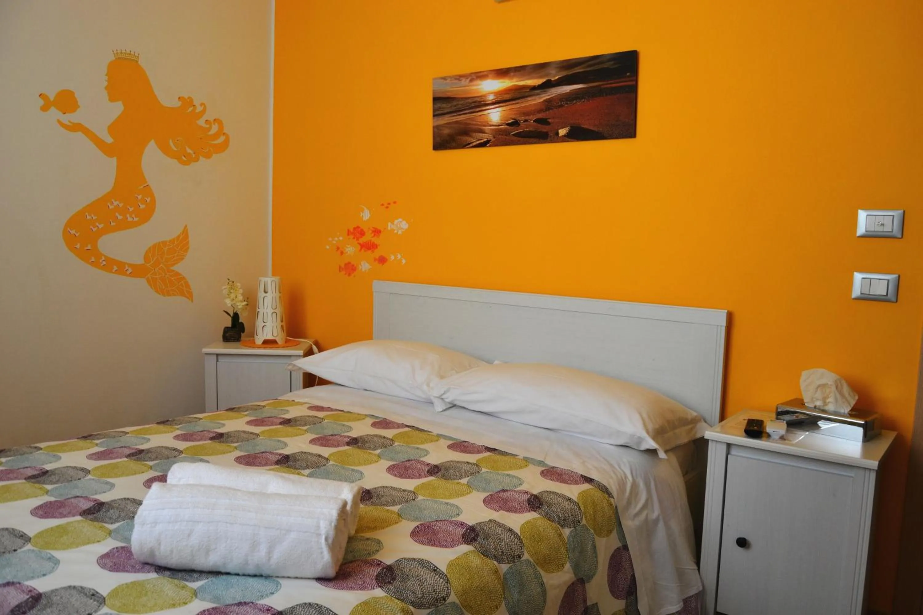 Bedroom, Bed in B&B Vivere il Mare