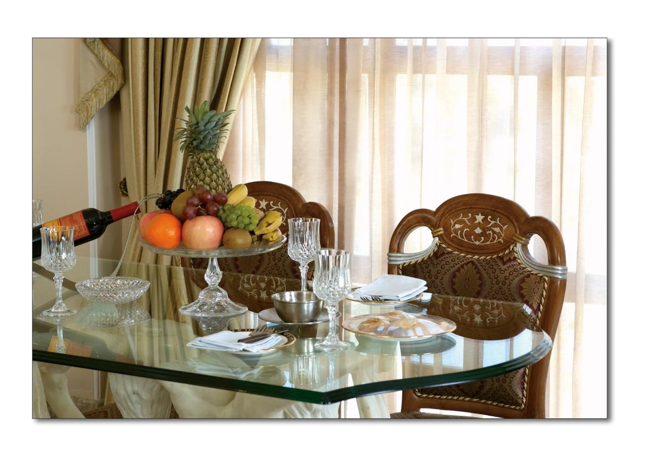 Decorative detail in Shiv Vilas Resort