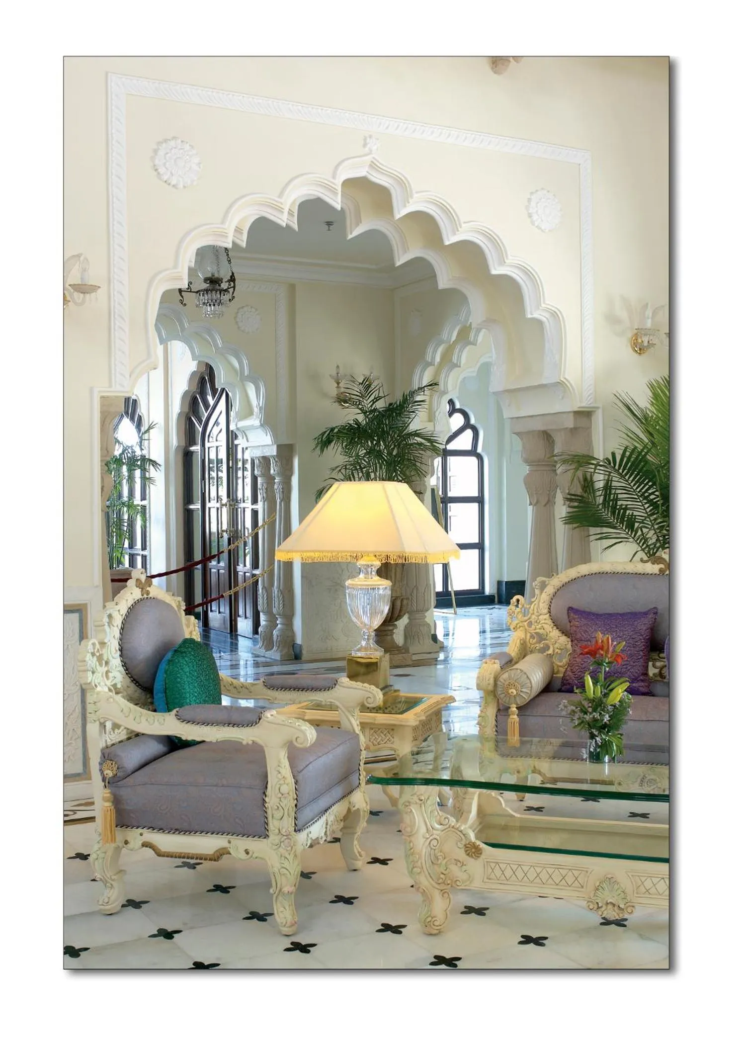 Lobby or reception in Shiv Vilas Resort