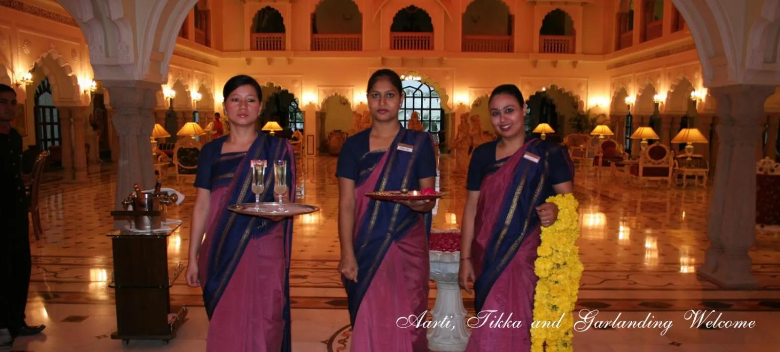 Staff in Shiv Vilas Resort