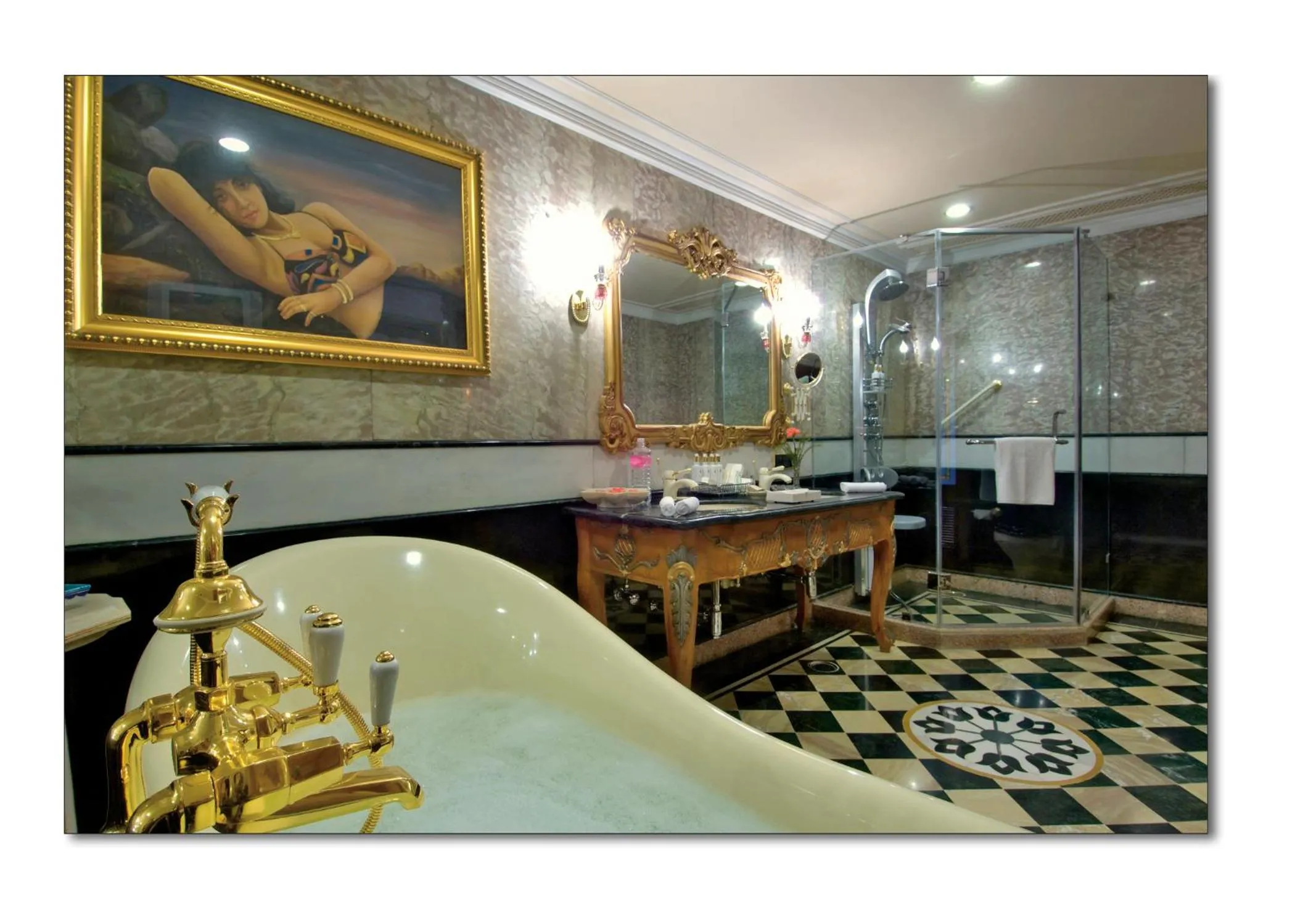 Bathroom in Shiv Vilas Resort