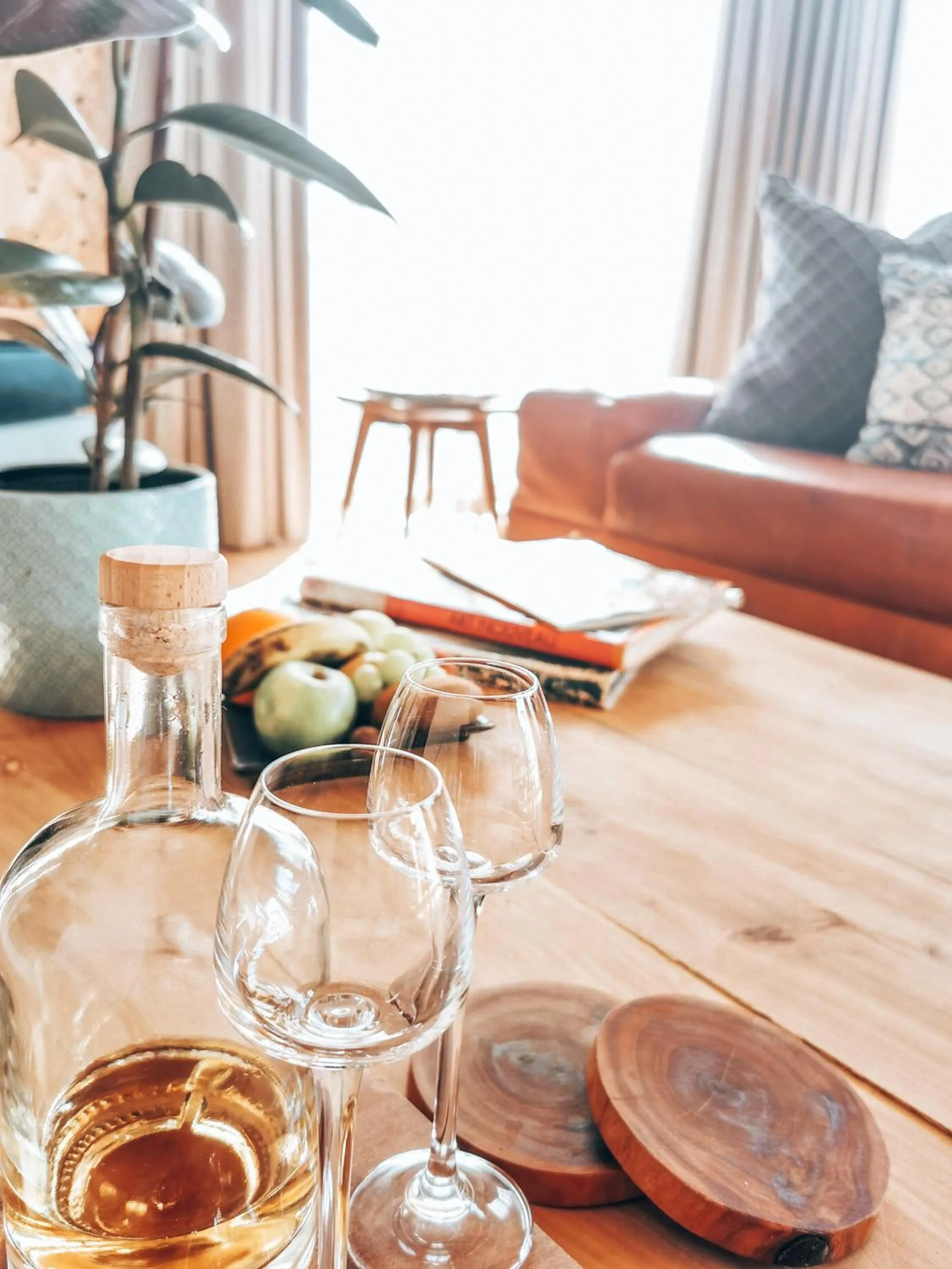 Seating area in De Kombuys