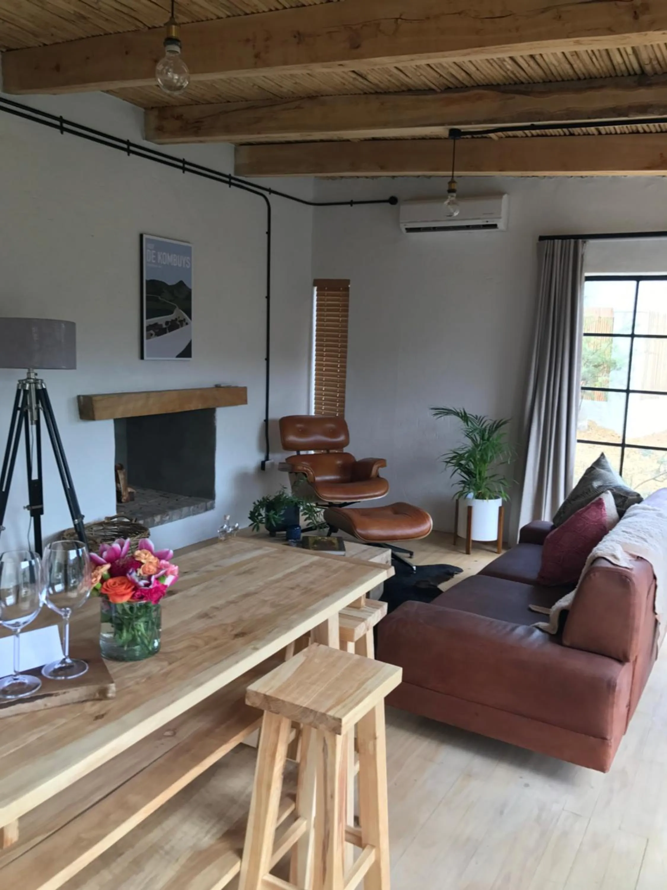 Living room in De Kombuys