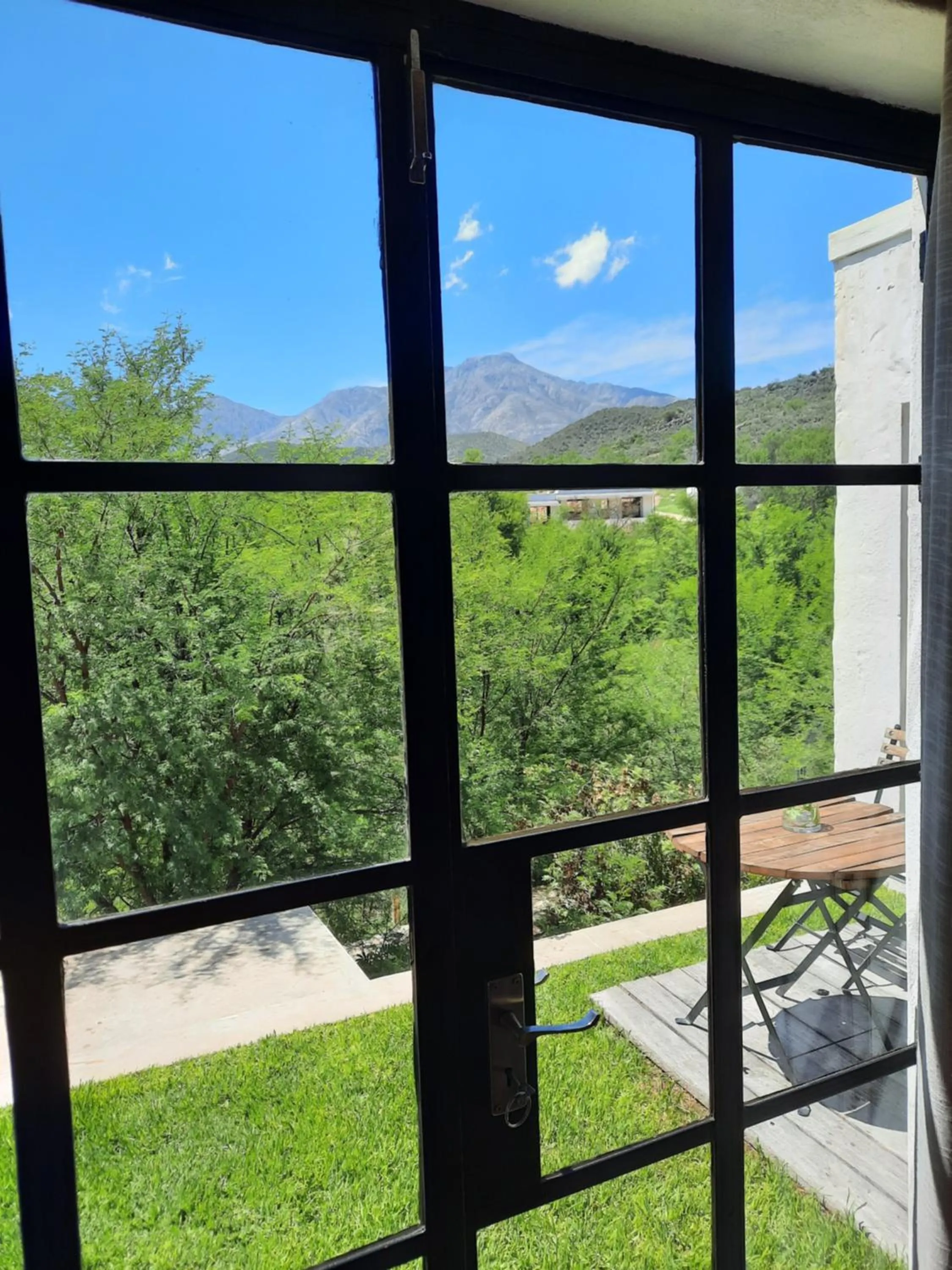 View (from property/room) in De Kombuys