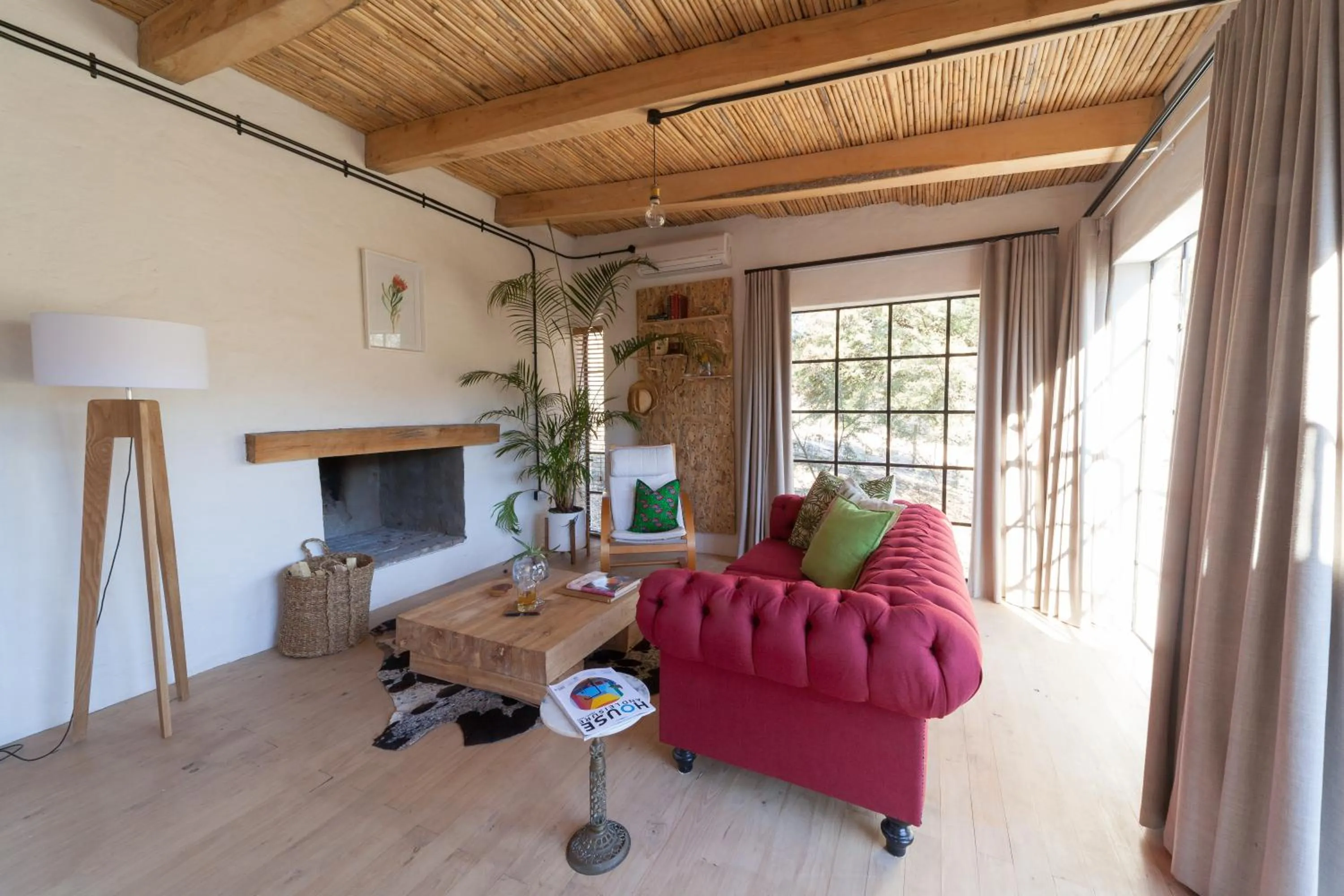 Living room in De Kombuys