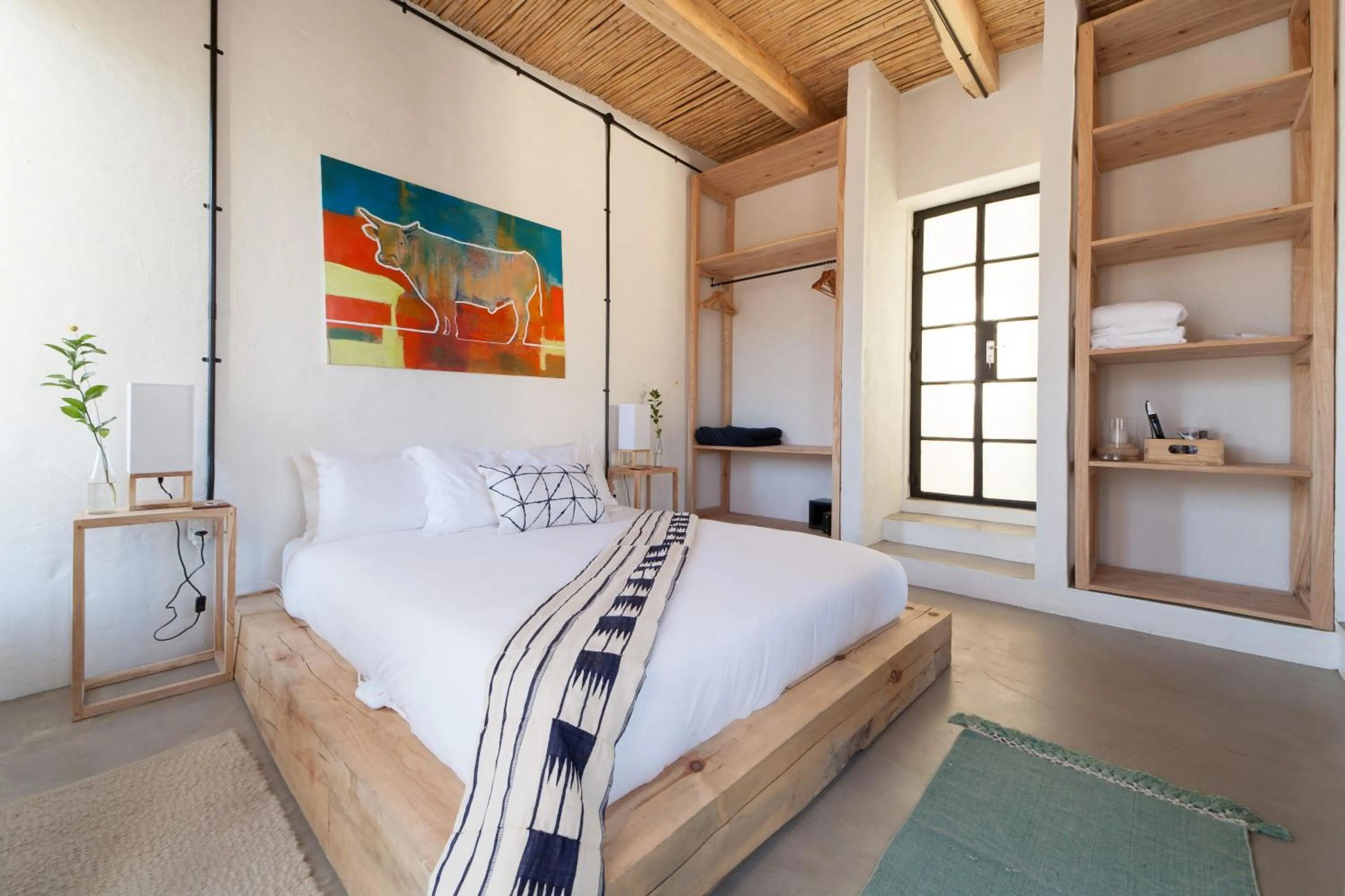 Bedroom, Bed in De Kombuys