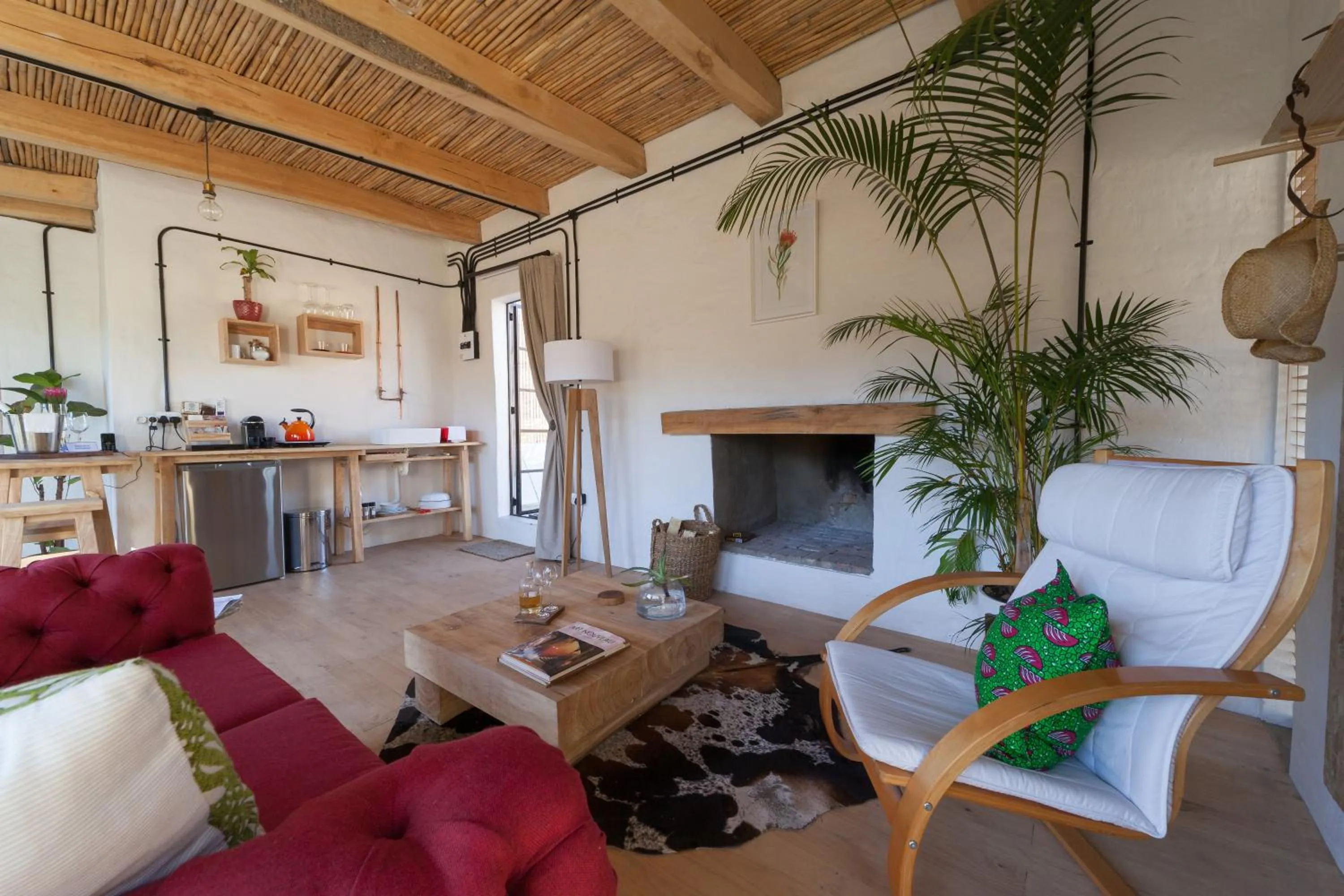 Living room in De Kombuys