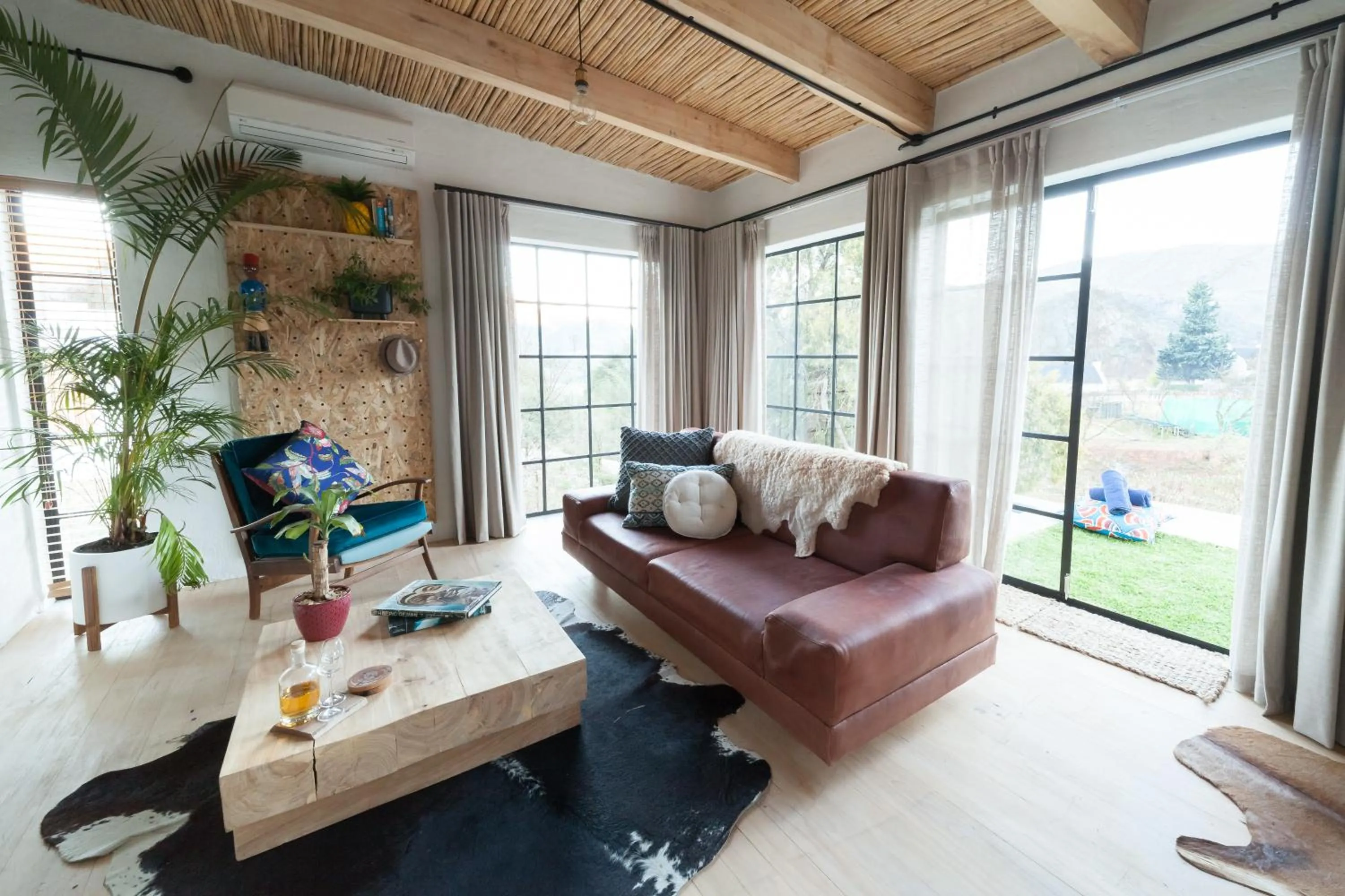 Living room in De Kombuys