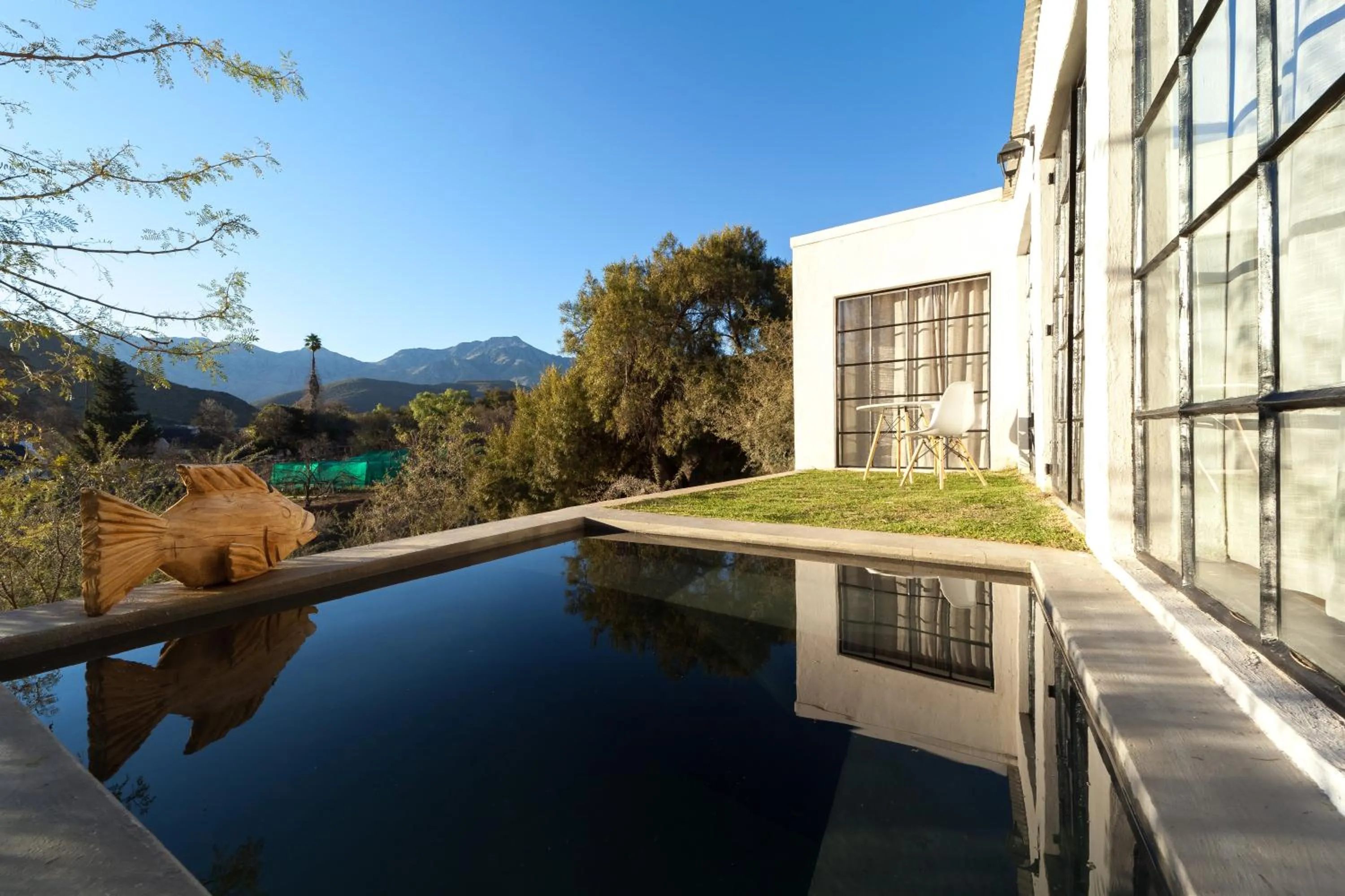 Swimming pool in De Kombuys