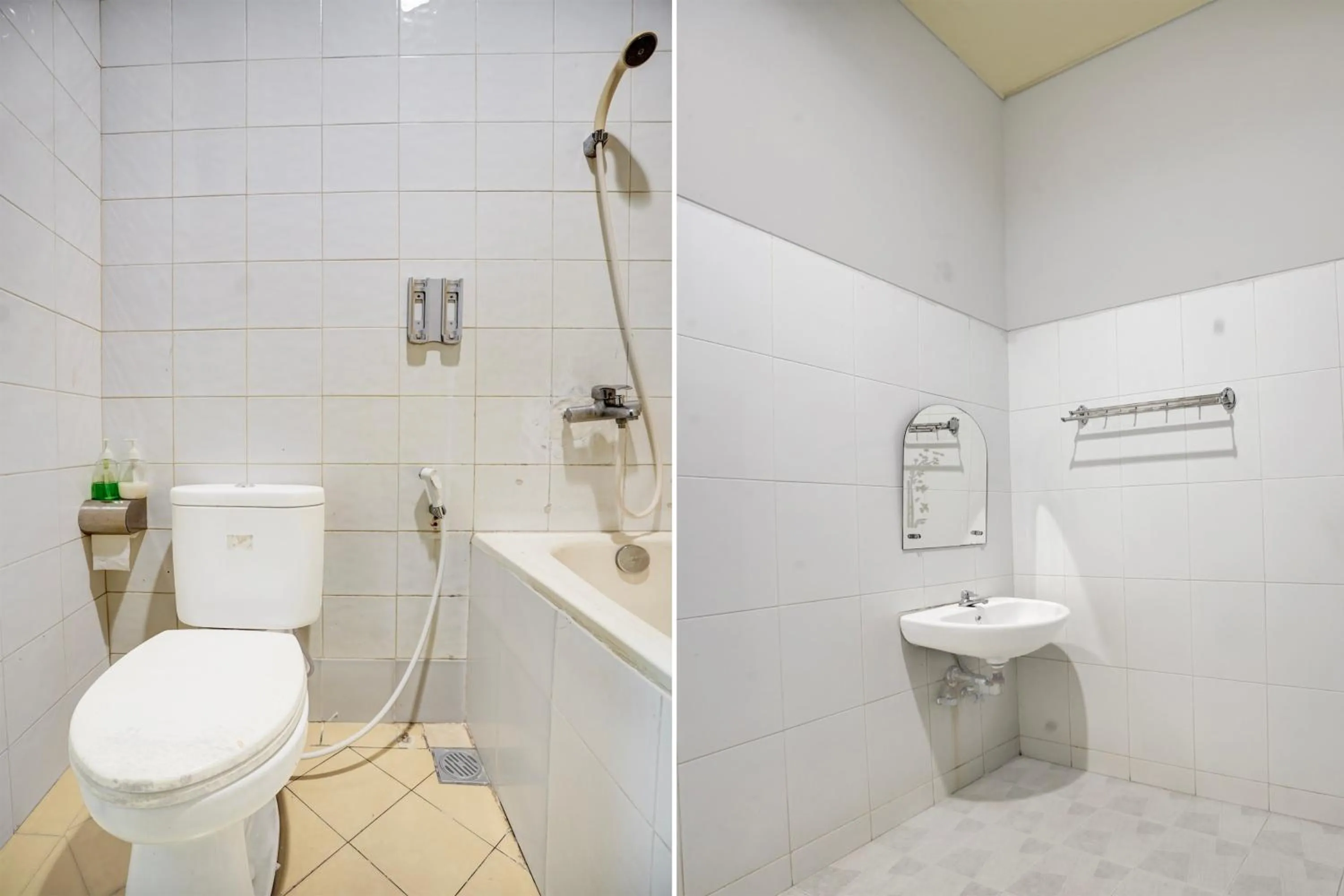 Bathroom in Collection O Padang near Mesjid Raya Syekh Ahmad Al-Minangkabawi formerly Hotel Surya Palace