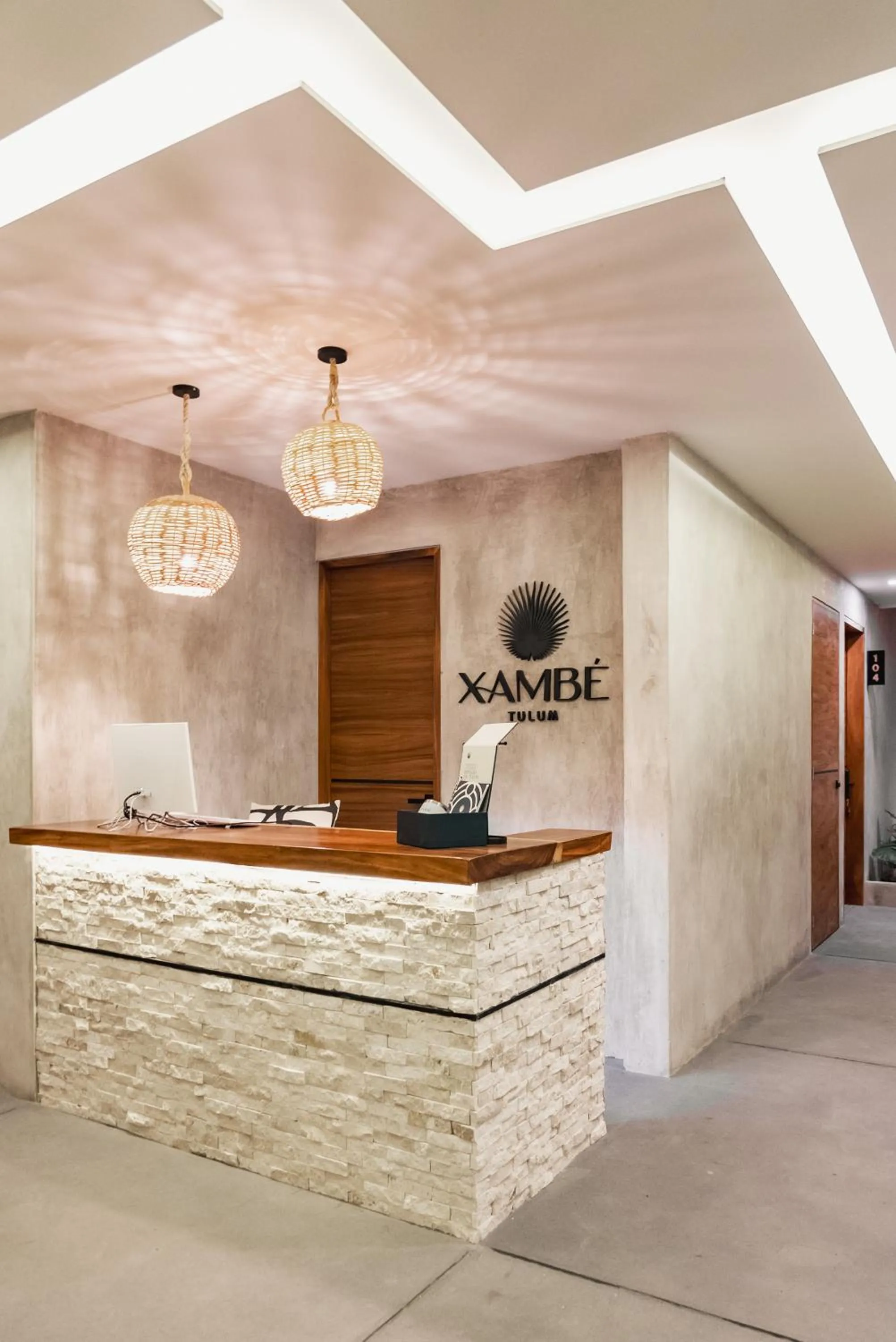 Lobby or reception in Xambé