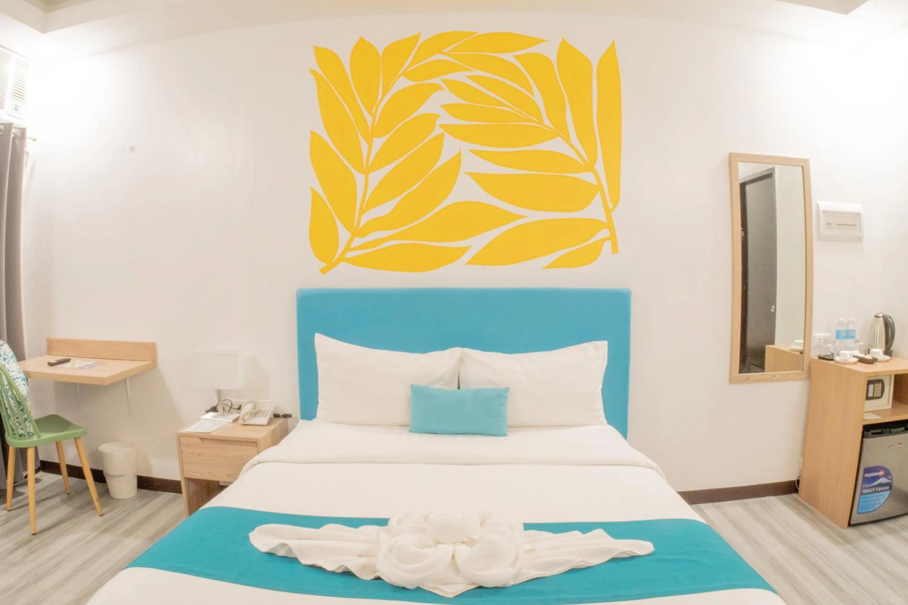 Bed in Boracay Sea View Hotel