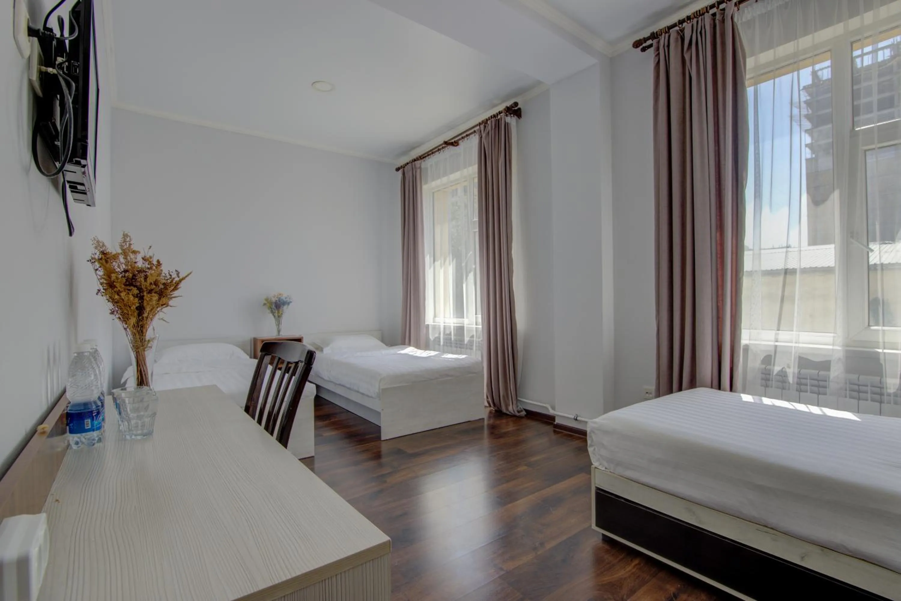 Bed in Shah Palace Hotel