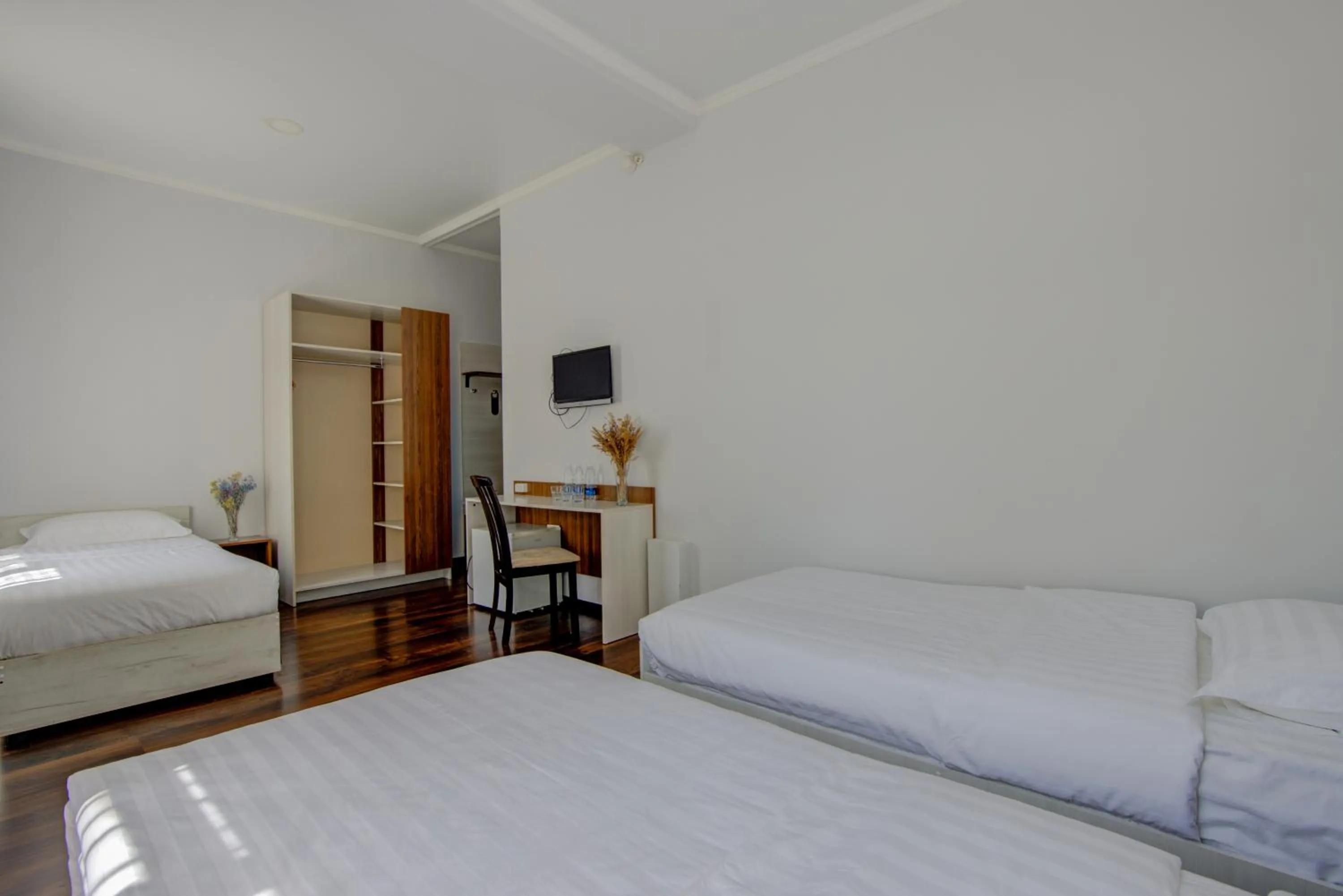 Bed in Shah Palace Hotel