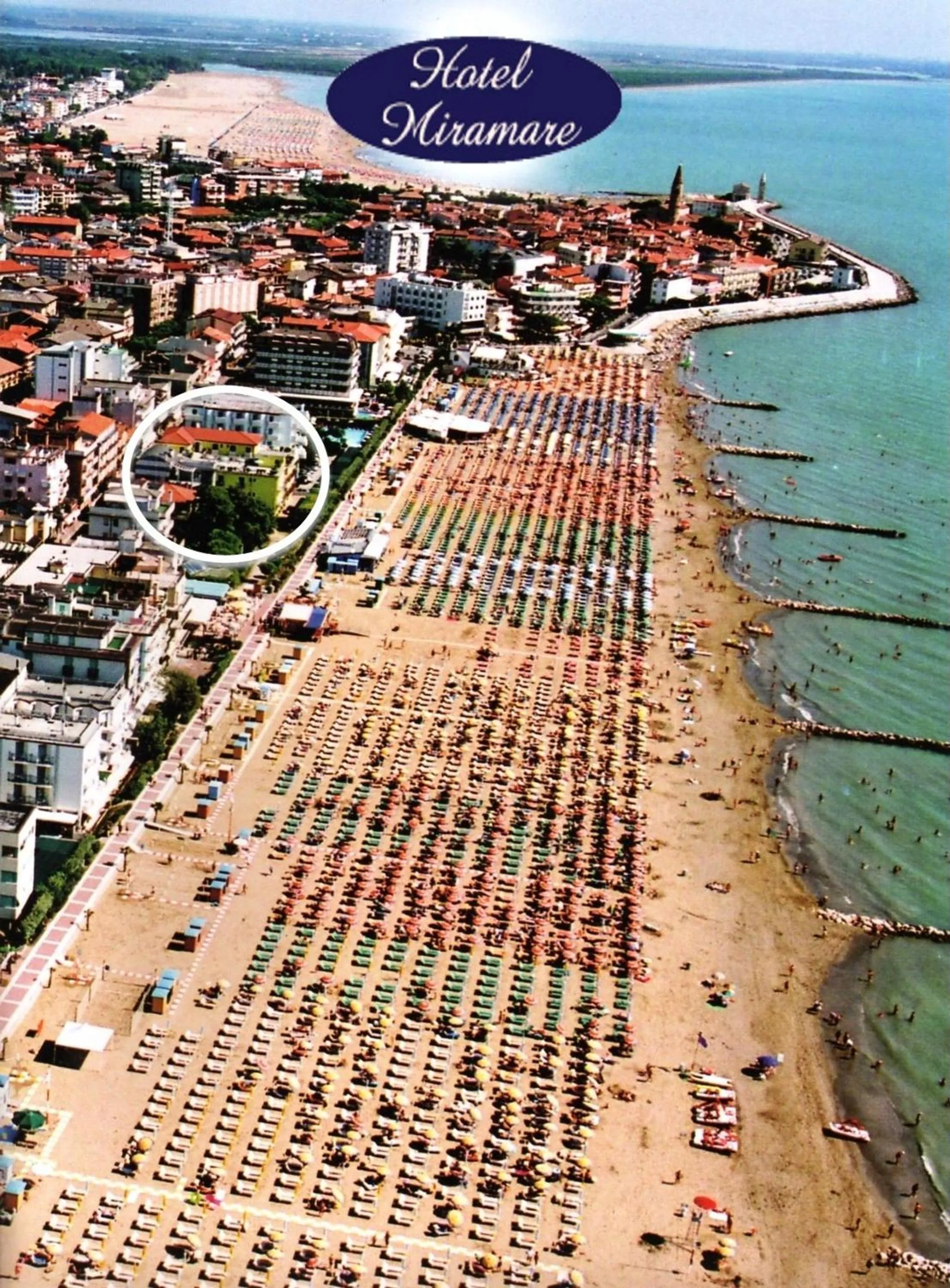Bird's eye view in Hotel Miramare