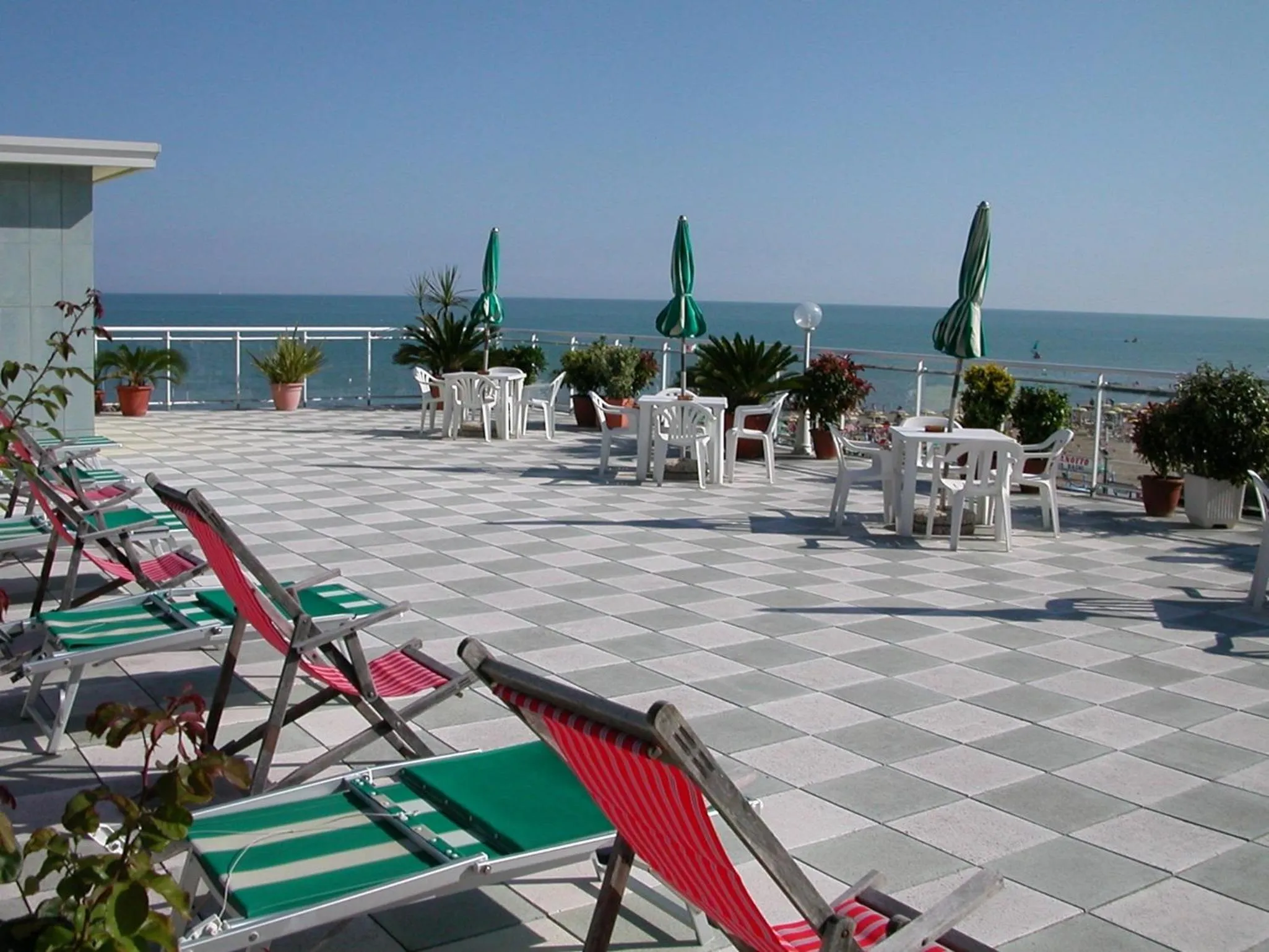 Balcony/Terrace in Hotel Miramare