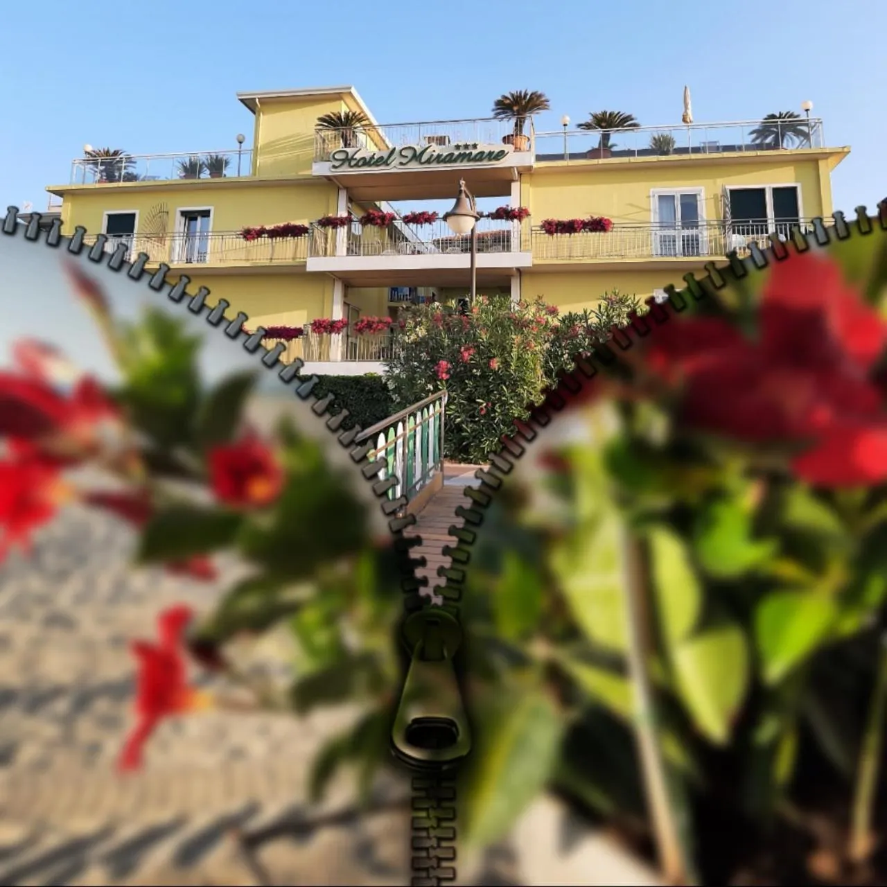 Property building in Hotel Miramare