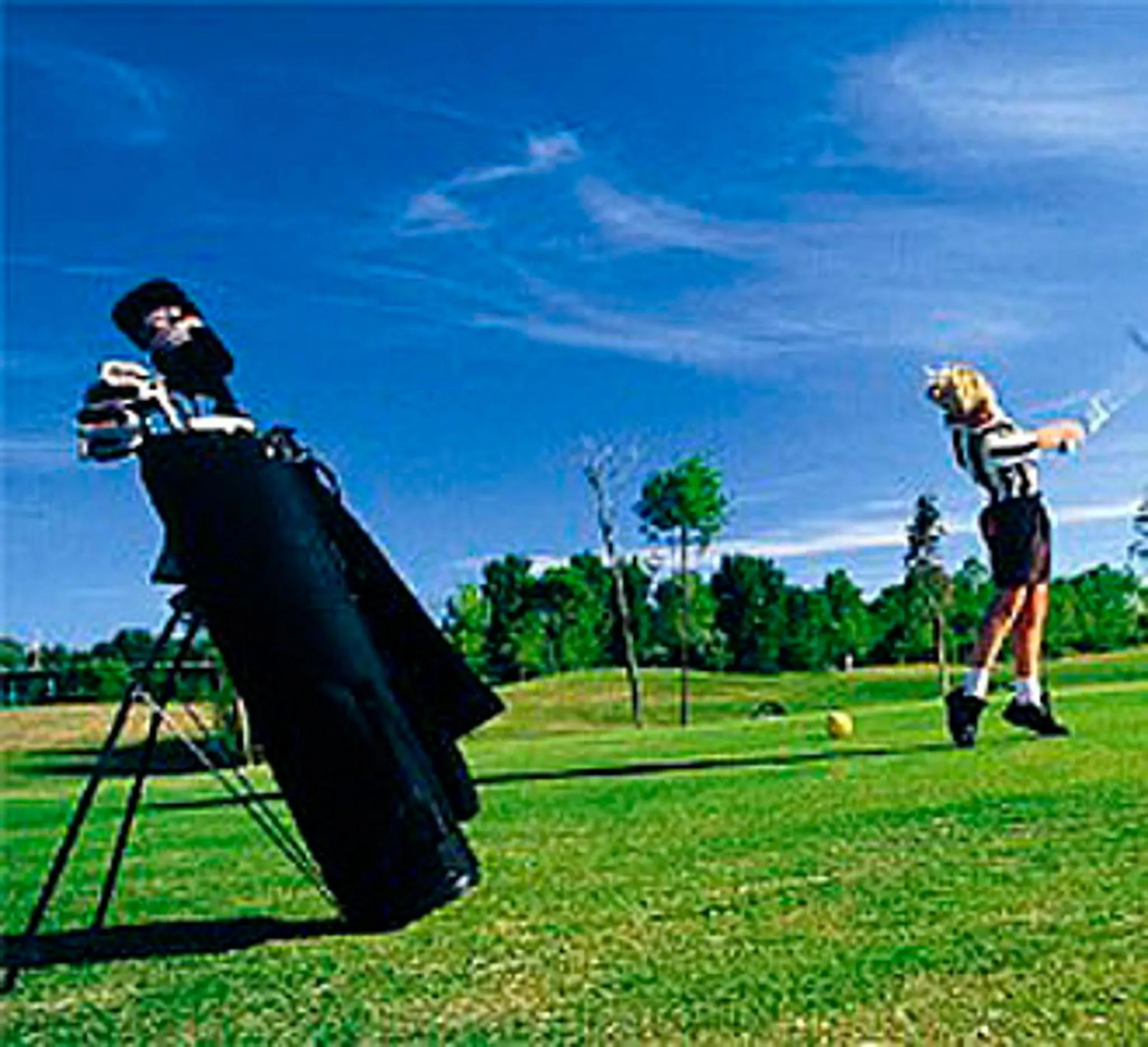 Golfcourse in Hotel Miramare