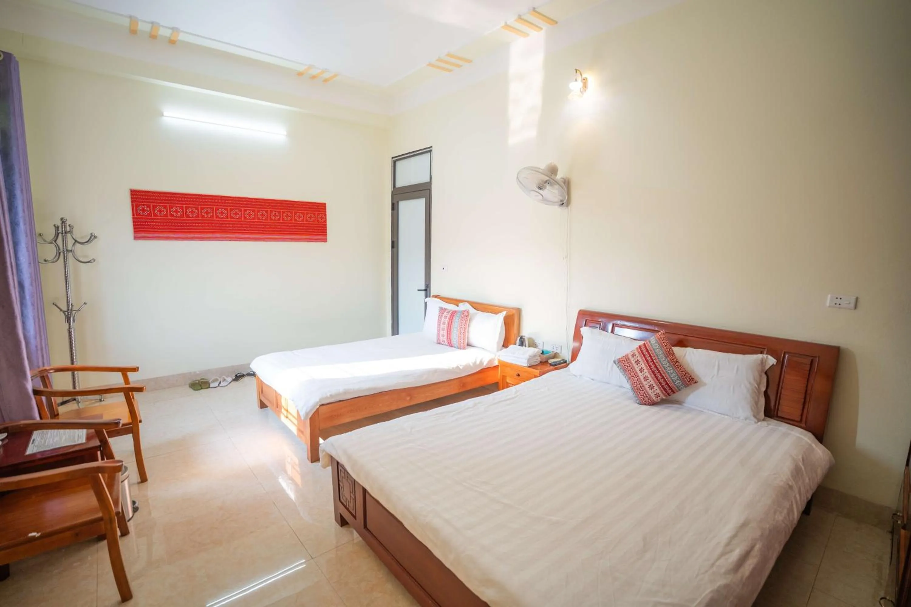 Bed in Sinai Bungalow & Hotel SaPa