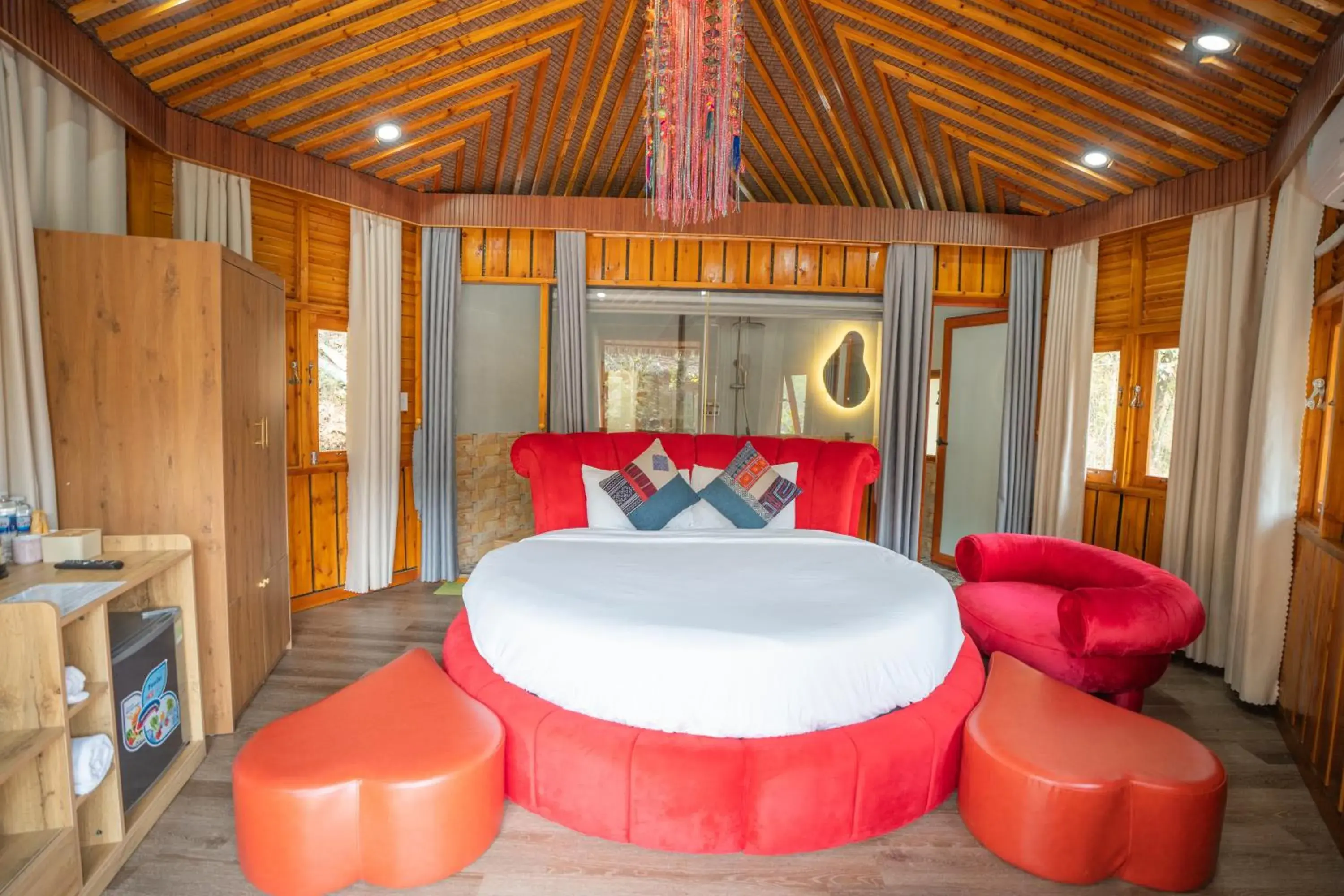 Deluxe Bungalow with Garden View in Sinai Bungalow & Hotel SaPa Deluxe Bungalow with Garden View in Sinai Bungalow & Hotel SaPa