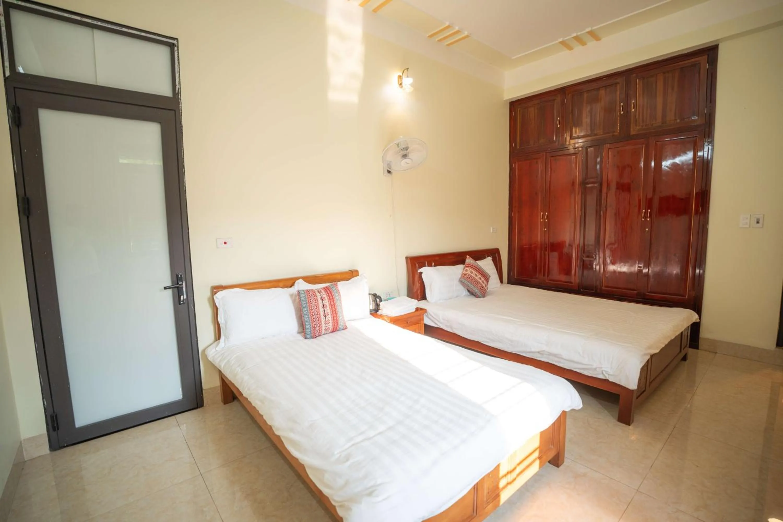 Bed in Sinai Bungalow & Hotel SaPa