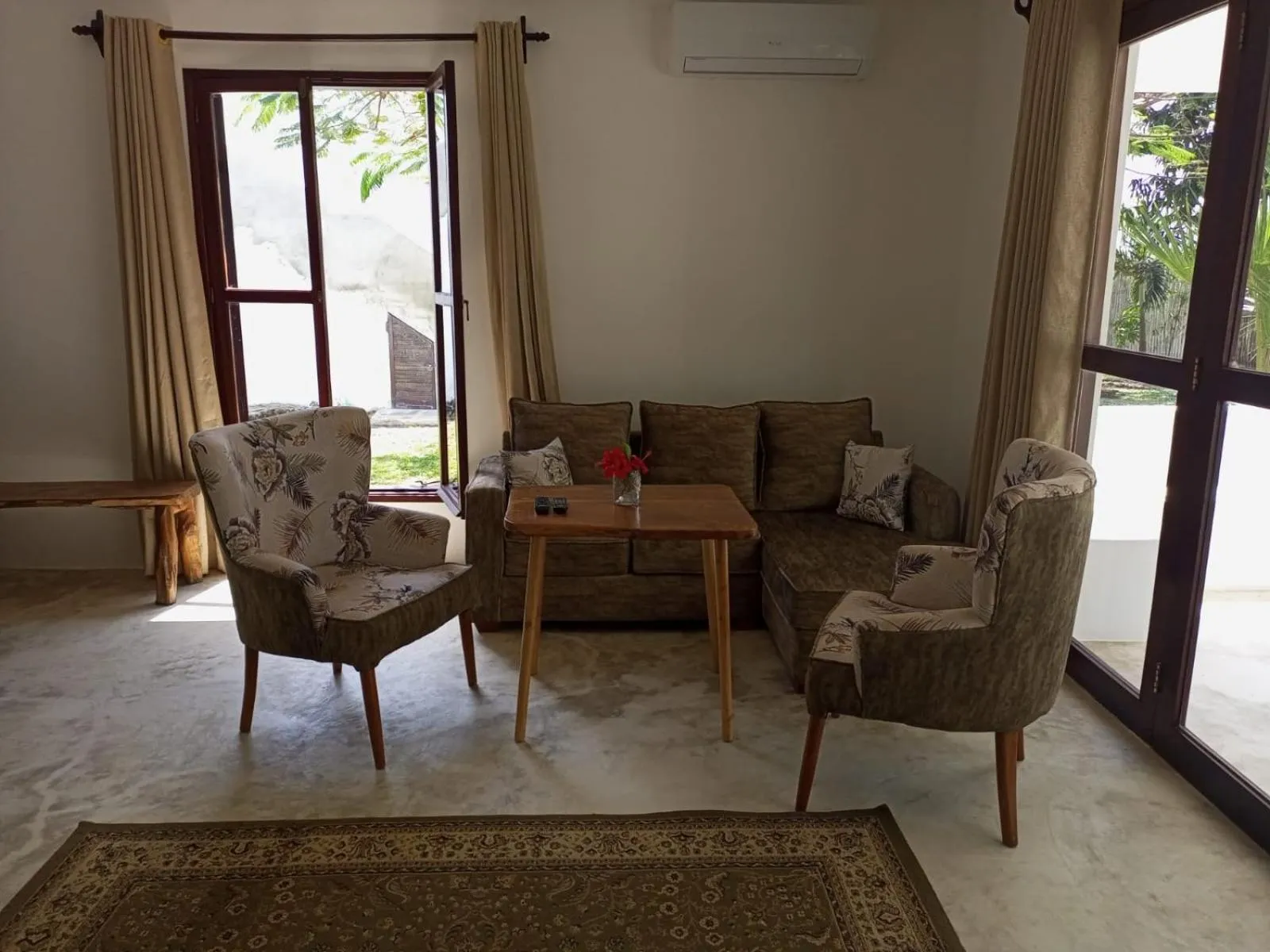 Living room in Sonrisa Villas