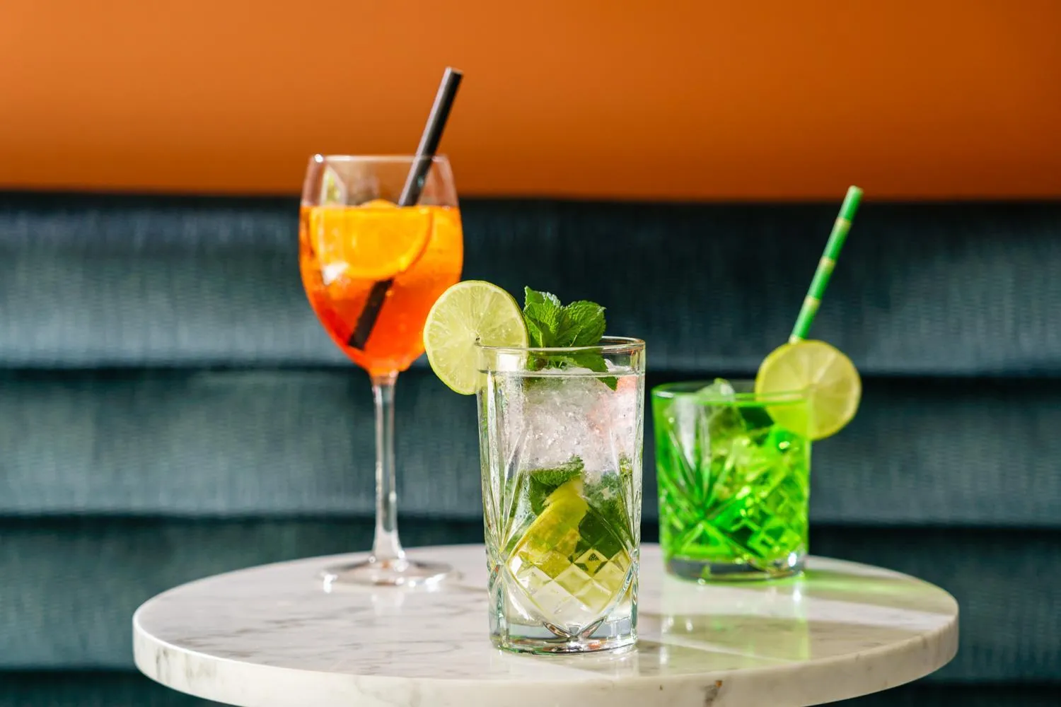 Lounge or bar in blooming