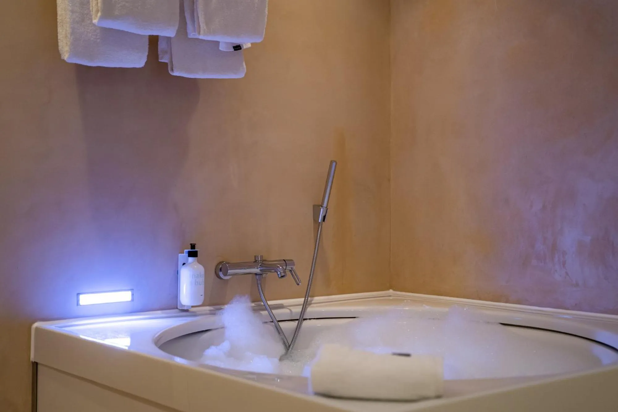 Bathroom in blooming