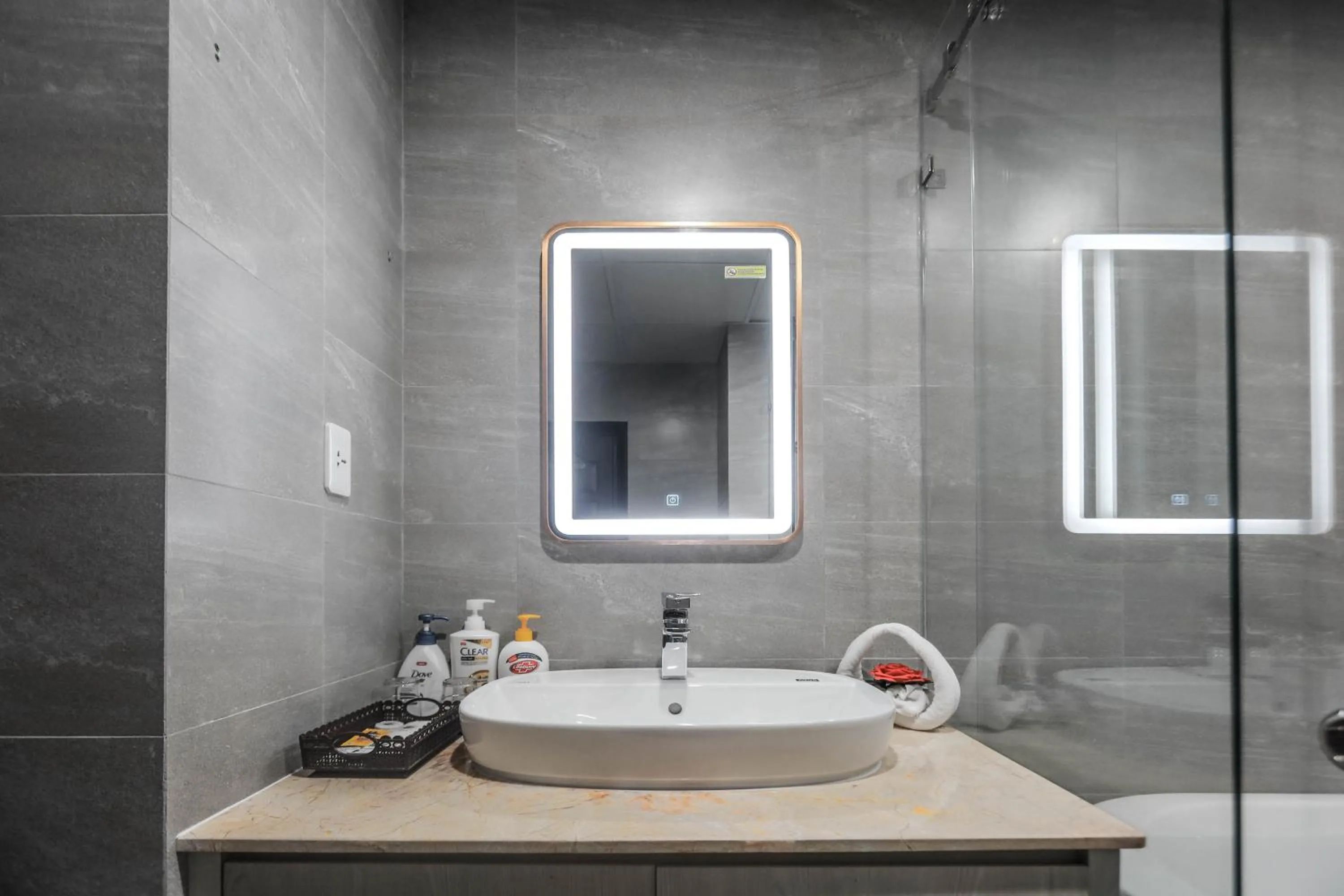 Bathroom in T.26 Hotel