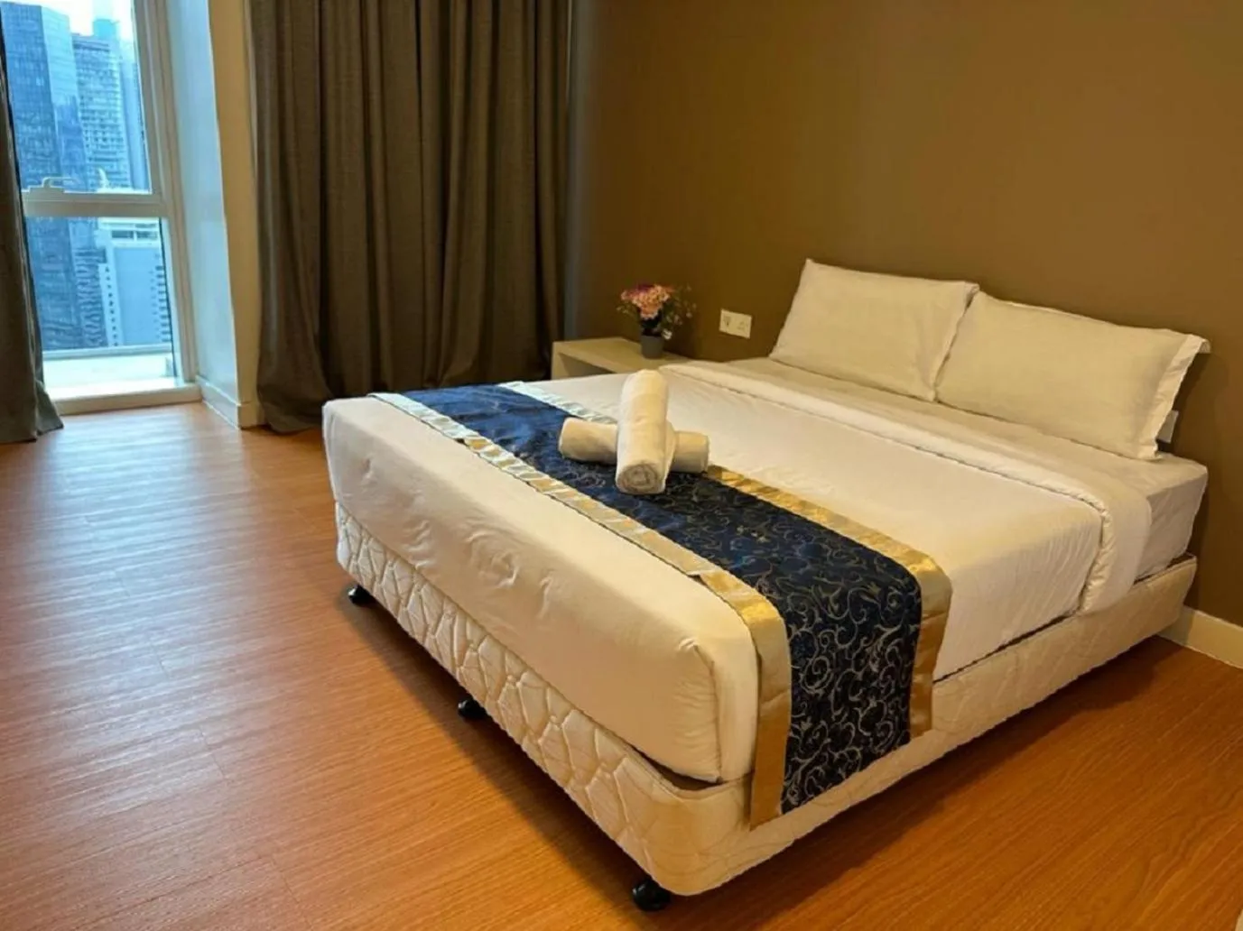 Bed in The Platinum KLCC Luxury Suite