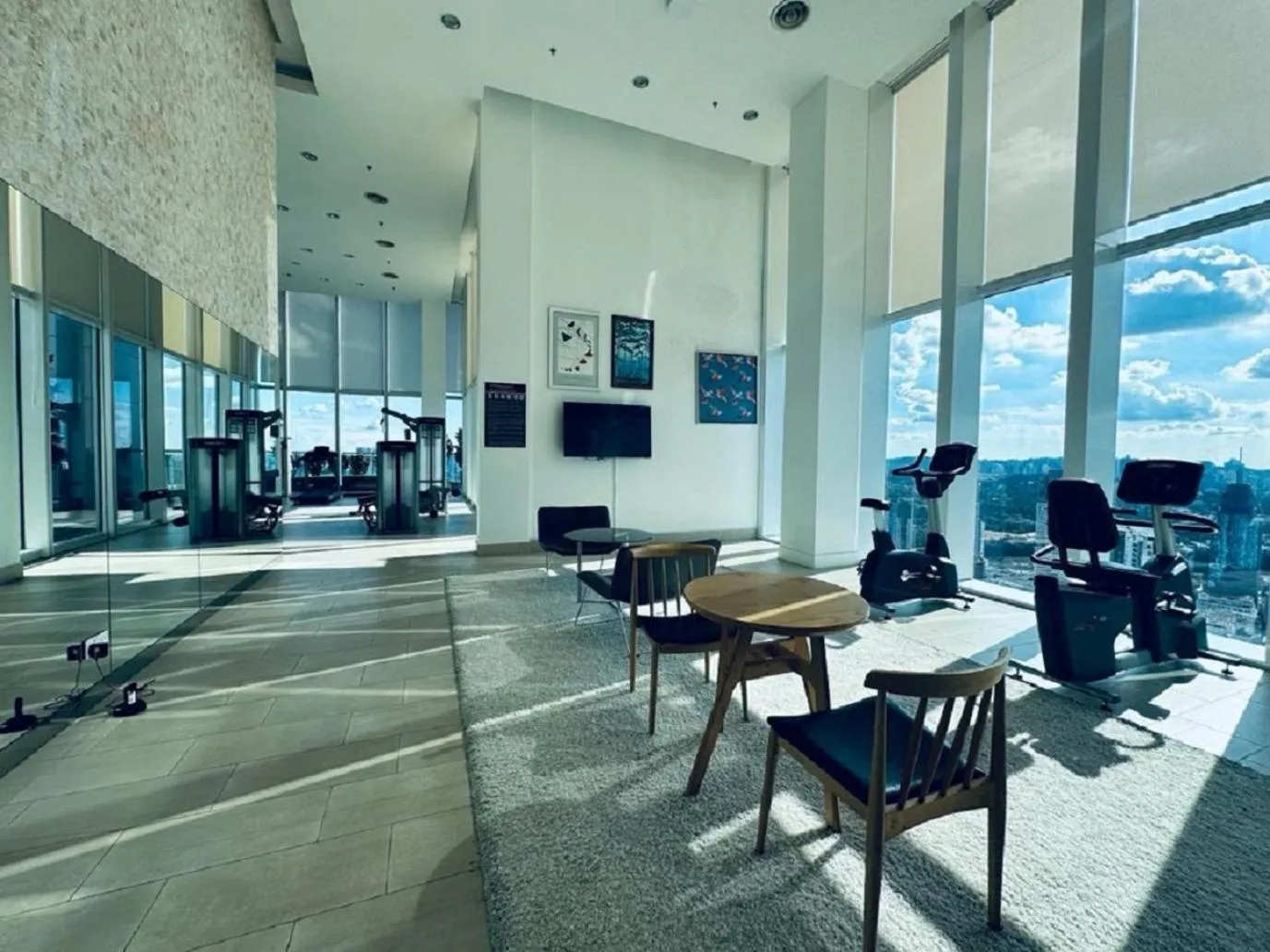 Fitness centre/facilities in The Platinum KLCC Luxury Suite