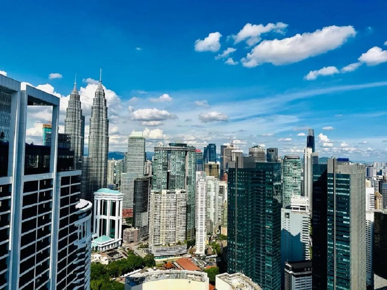 City view in The Platinum KLCC Luxury Suite