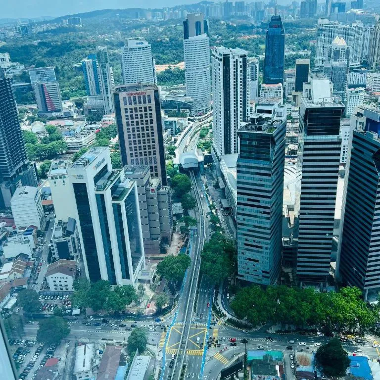 Bird's-eye View in The Platinum KLCC Luxury Suite
