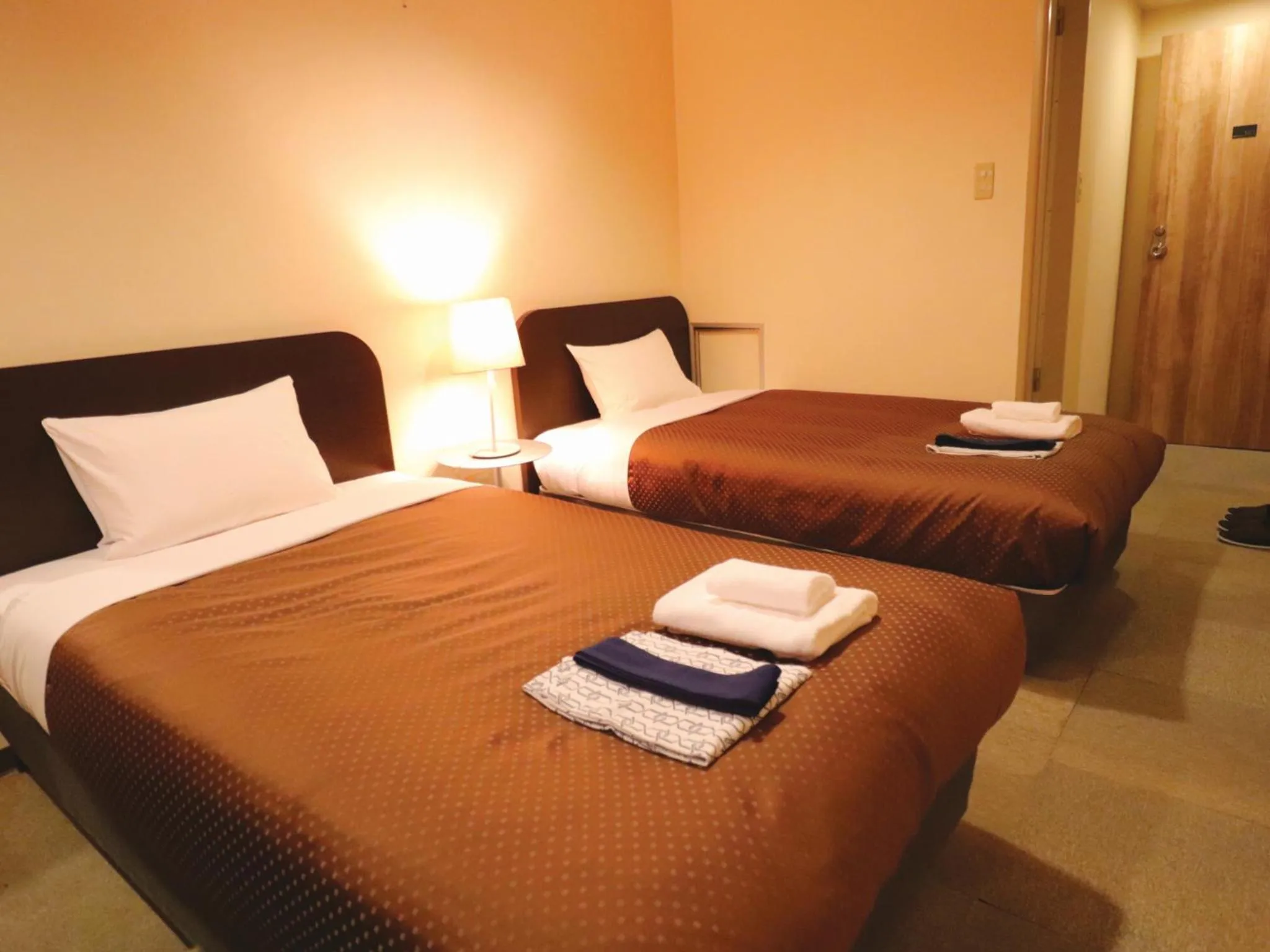 Bed in 米子シティガーデンズホテル Yonago Citygardens Hotel