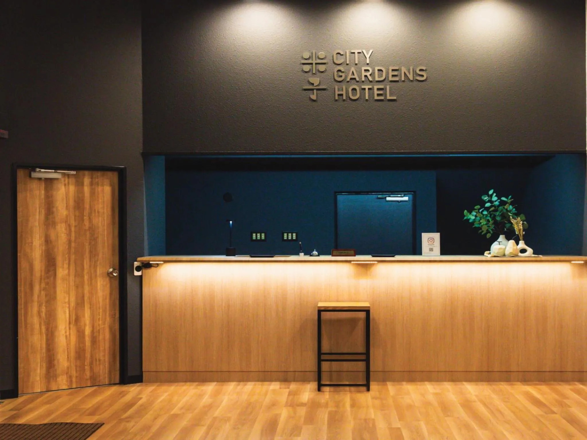 Lobby or reception in 米子シティガーデンズホテル Yonago Citygardens Hotel