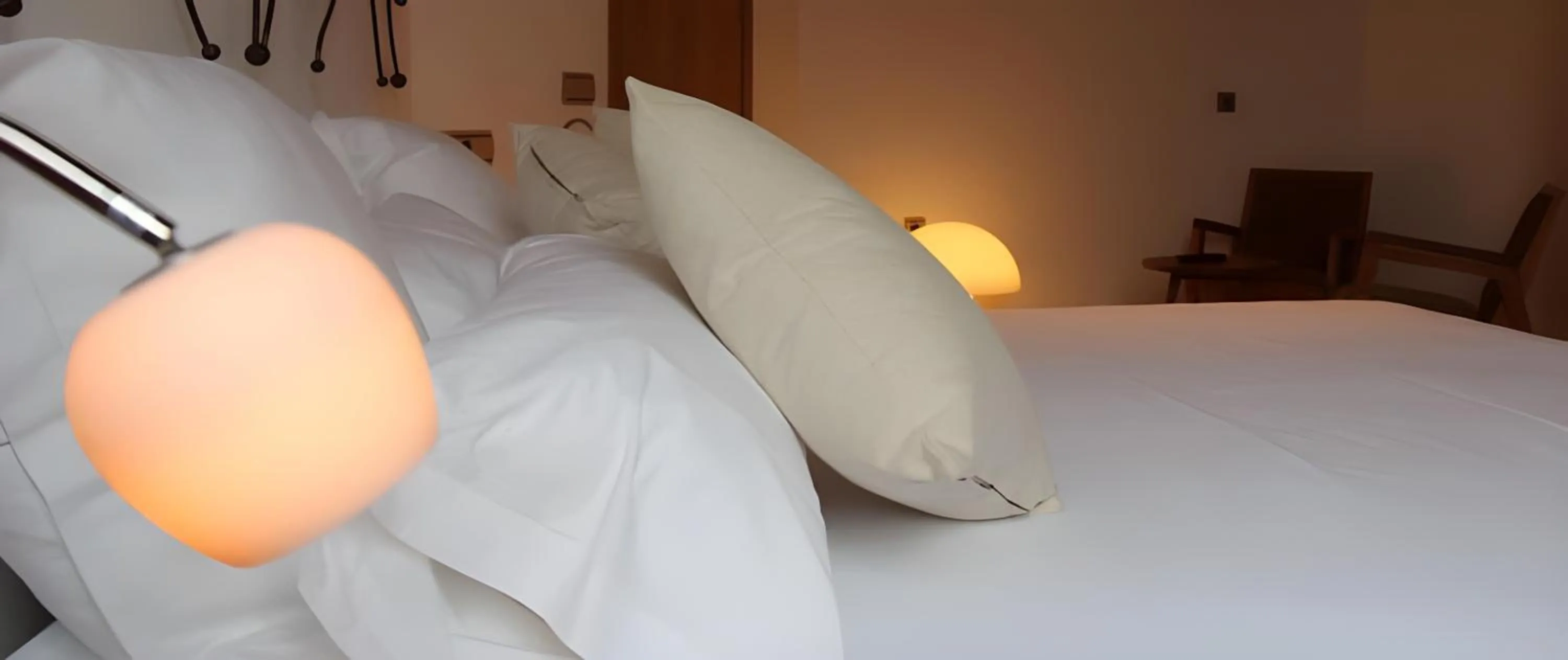 Bed in Hotel Rural Quercus Tierra