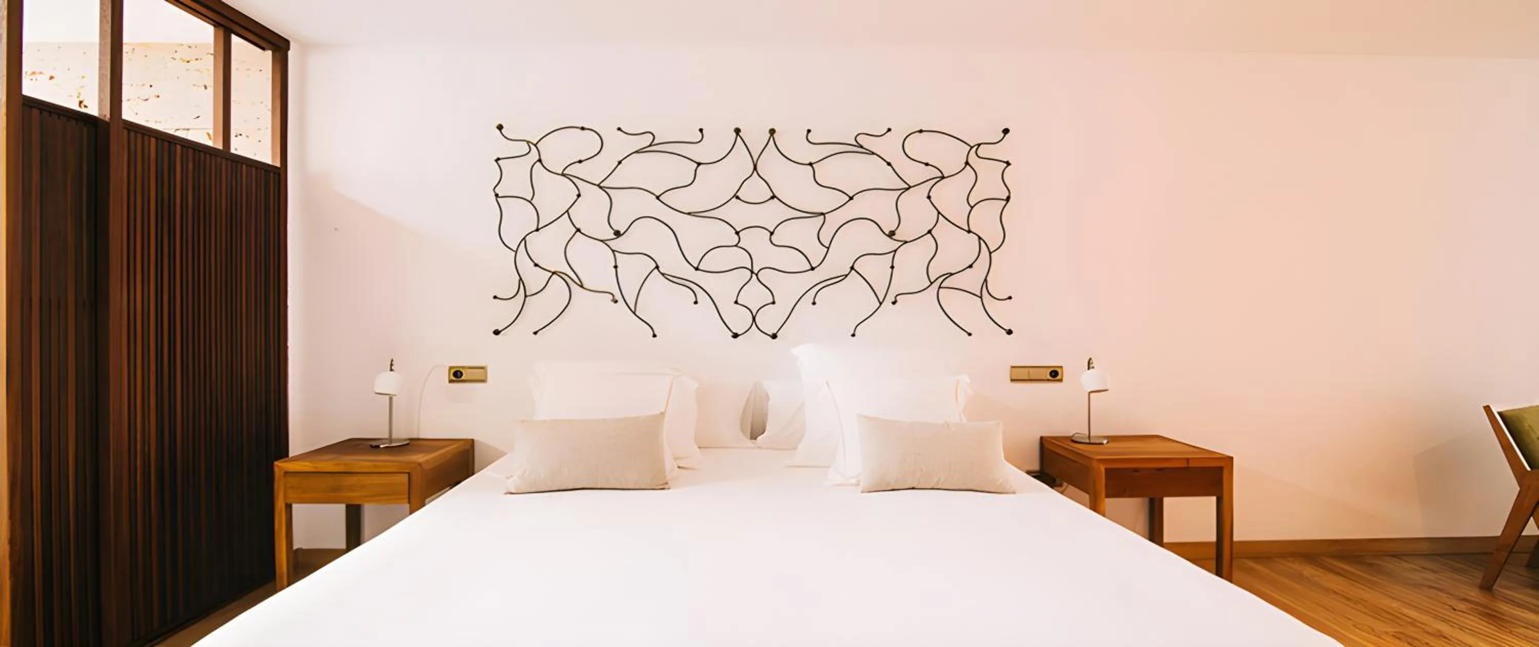 Bedroom, Bed in Hotel Rural Quercus Tierra