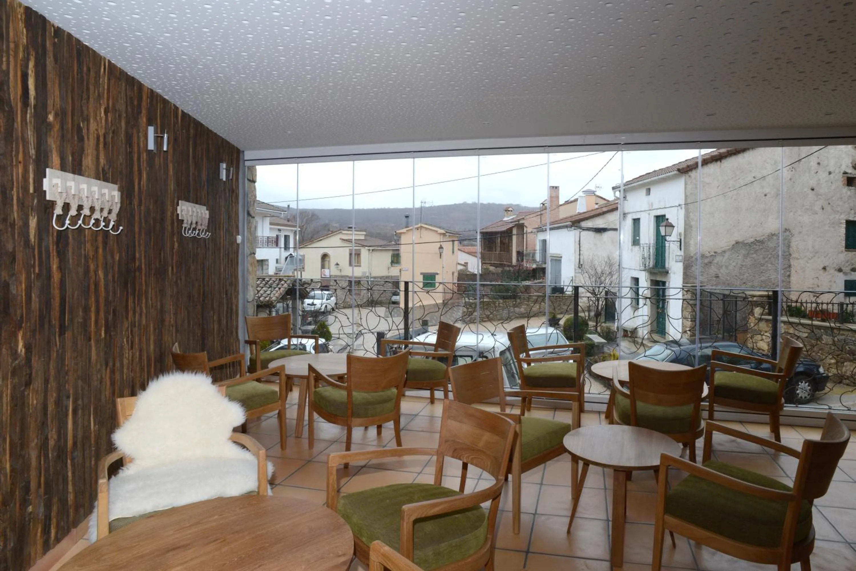 Balcony/Terrace in Hotel Rural Quercus Tierra