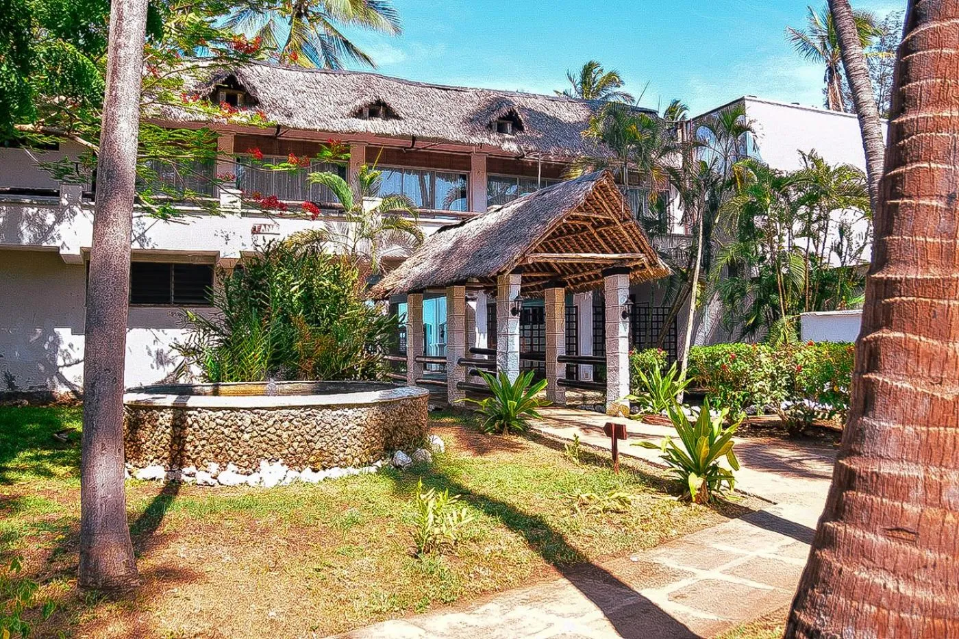 Restaurant/places to eat in Milele Beach Hotel