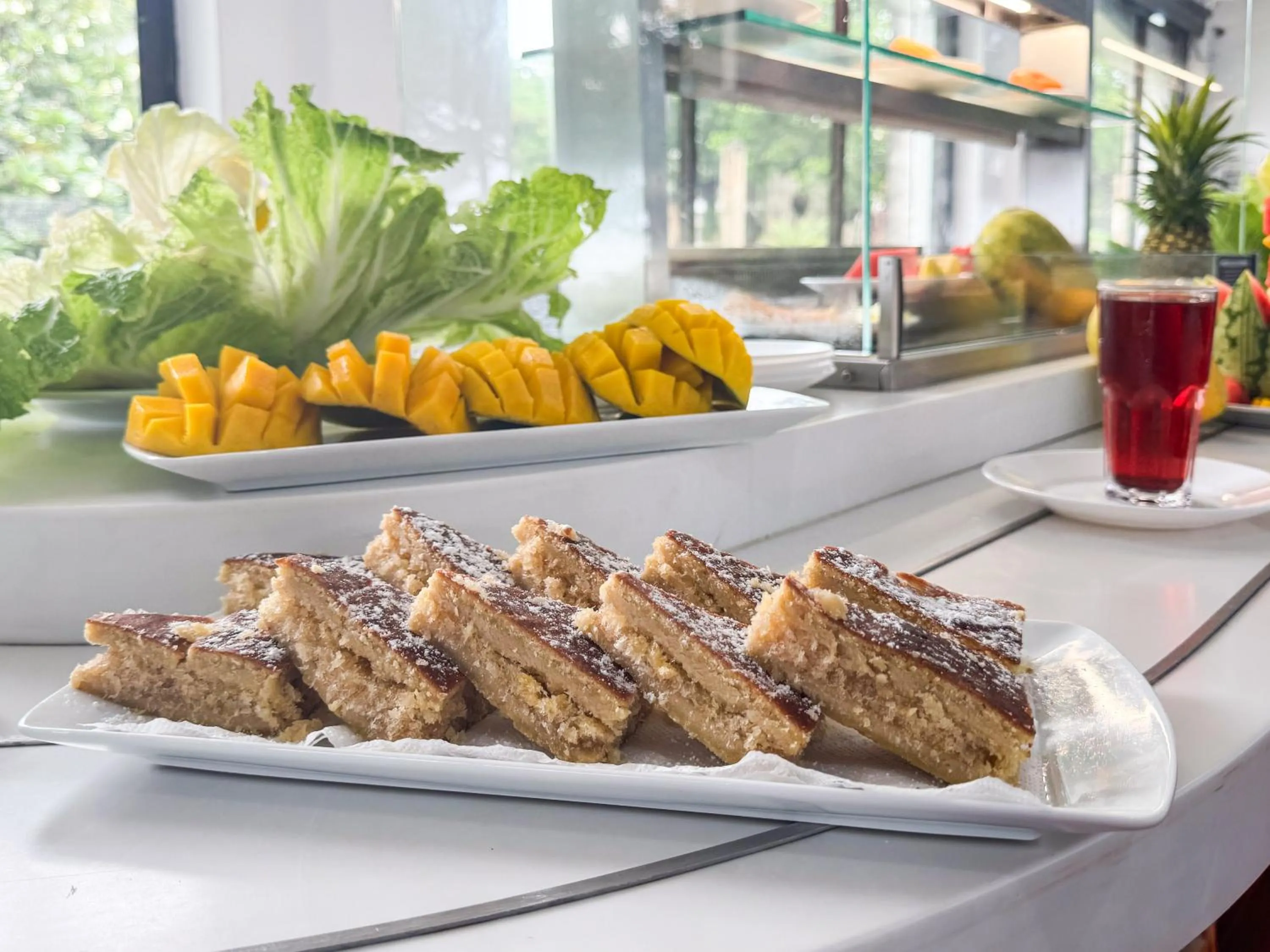 Breakfast in Milele Beach Hotel