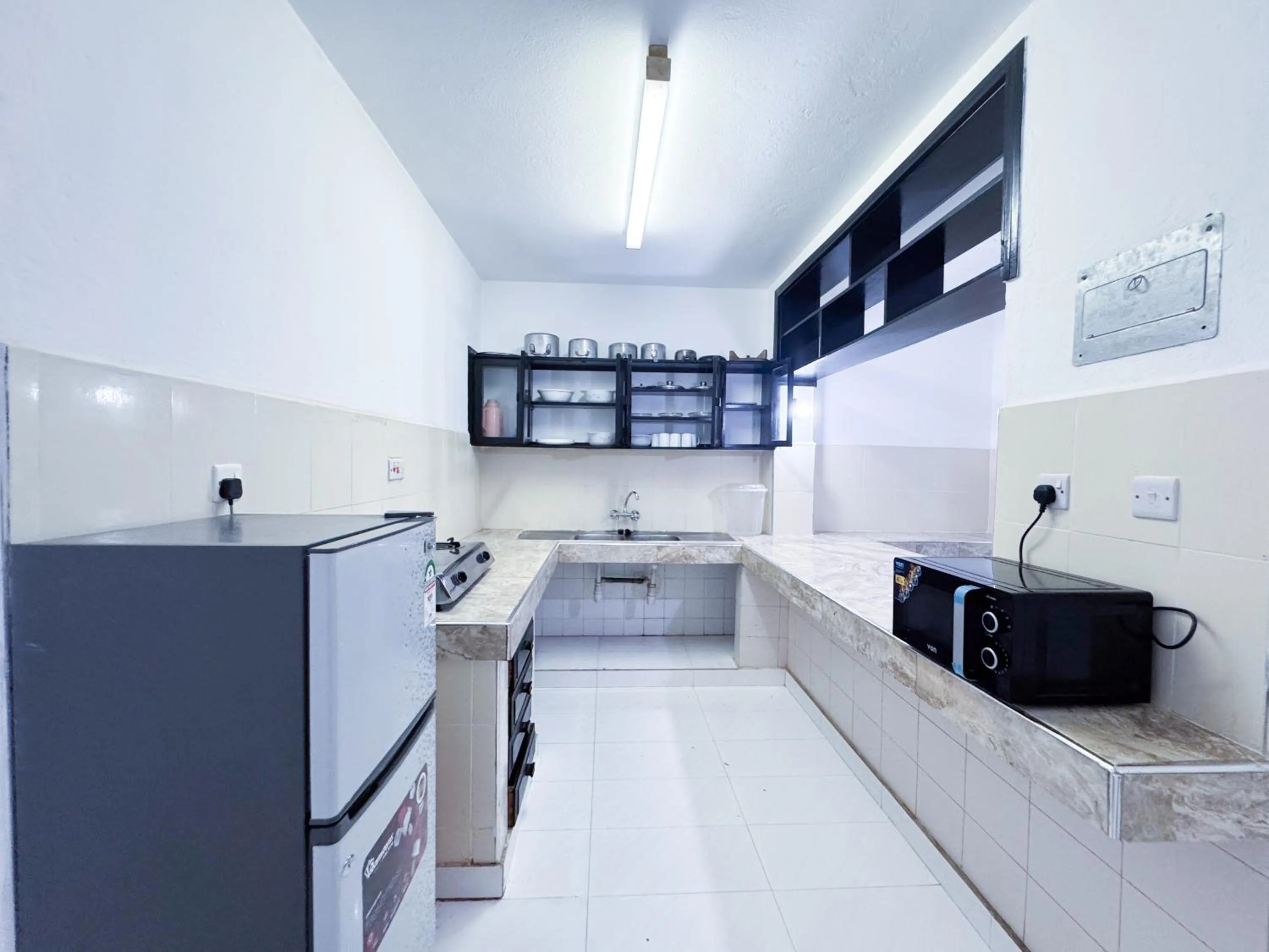 Kitchen or kitchenette in Milele Beach Hotel