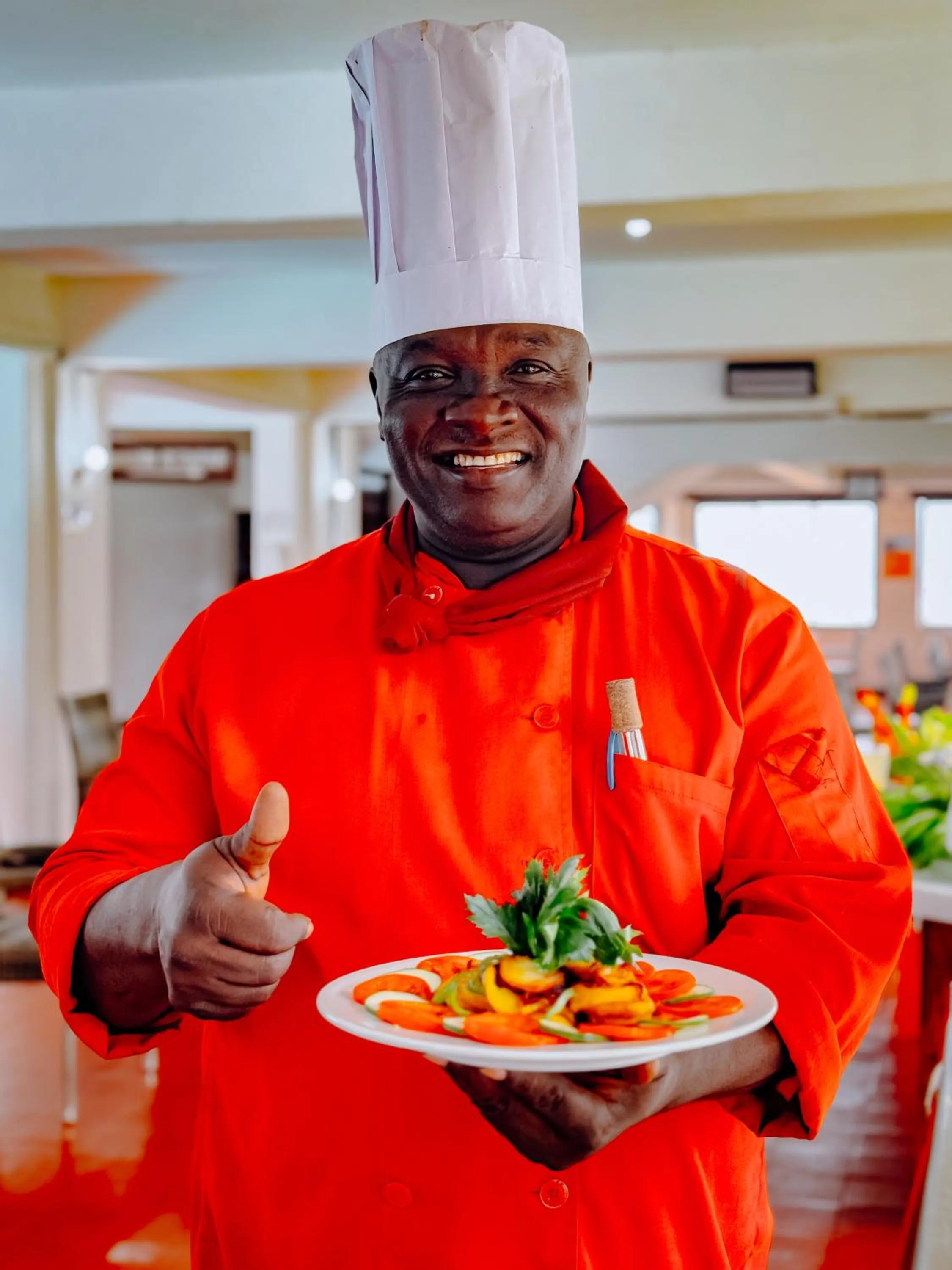 Staff in Milele Beach Hotel