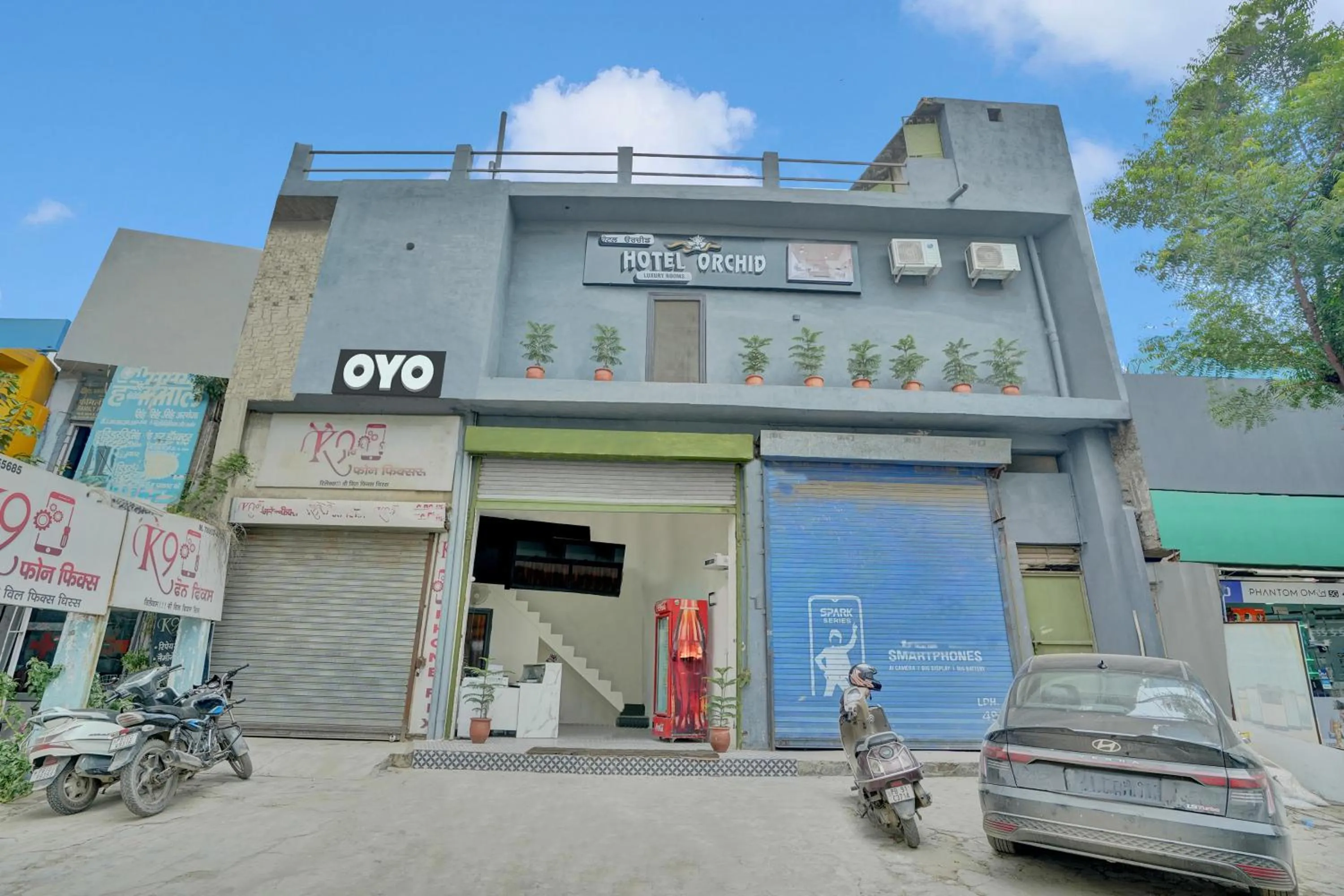 Facade/entrance in Hotel O Orchid