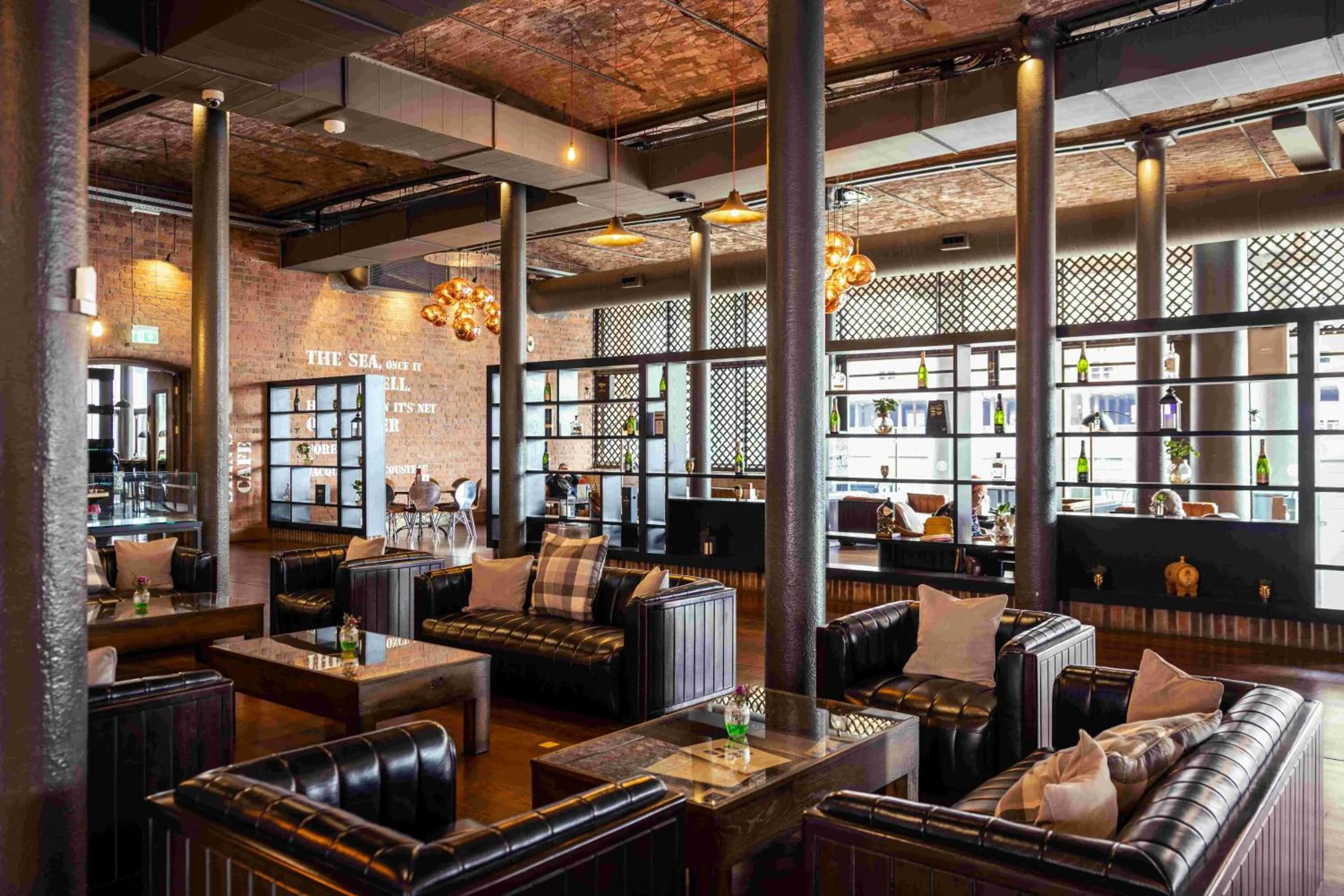 Lobby or reception in Titanic Hotel Liverpool